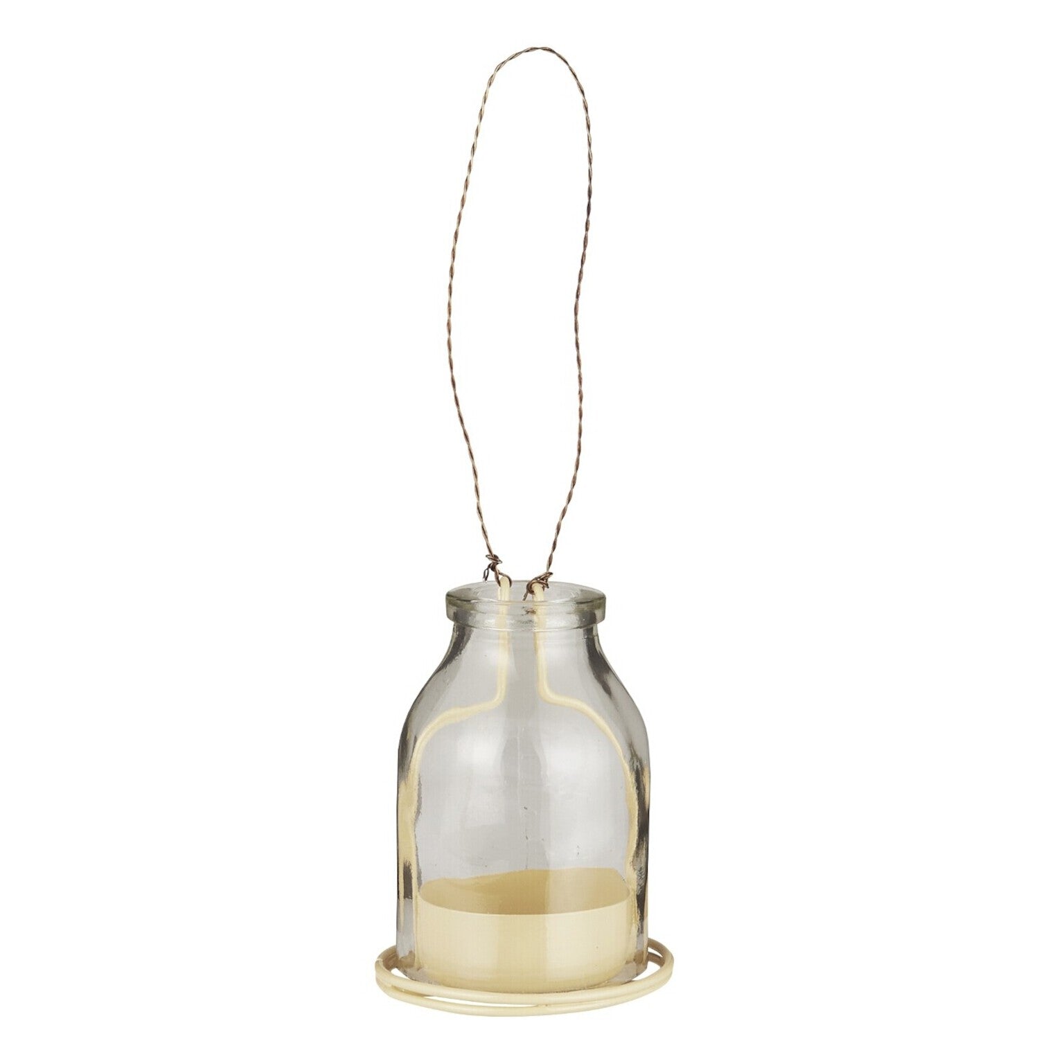 Kerzenhalter mit Drahthänger (Gelb) Ib Laursen