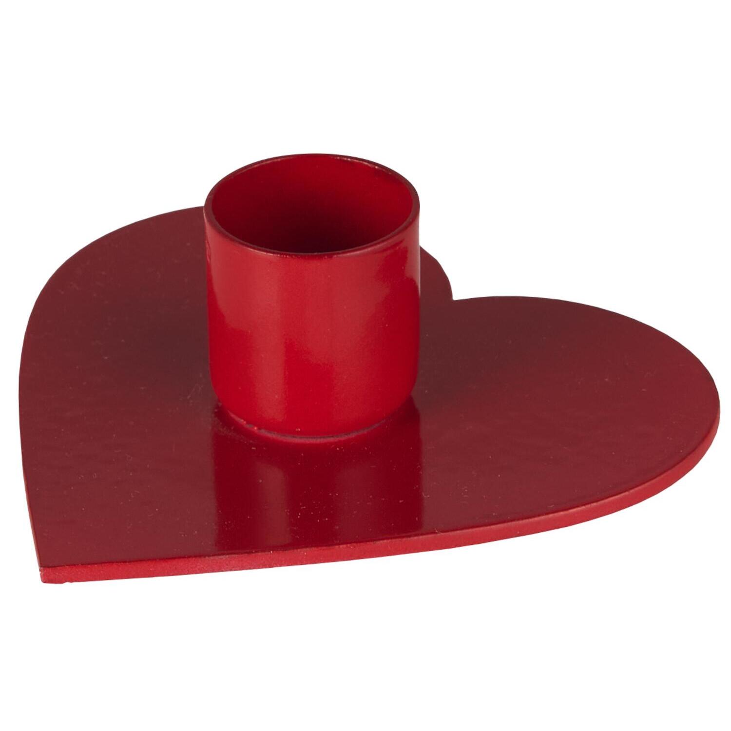 Kerzenhalter "Herz" (Rot) Ib Laursen