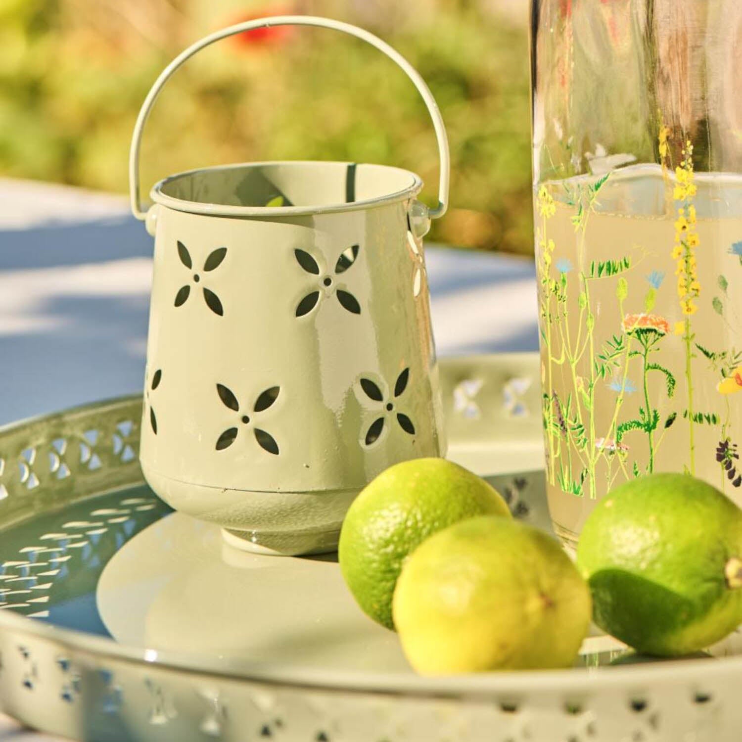 Flasche mit Bügelverschluss "Summer Field" - 8x30,5 cm (Transparent) Ib Laursen