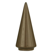 Tannenbaum aus Porzellan - 3,8x9 cm (Braun) Ib Laursen