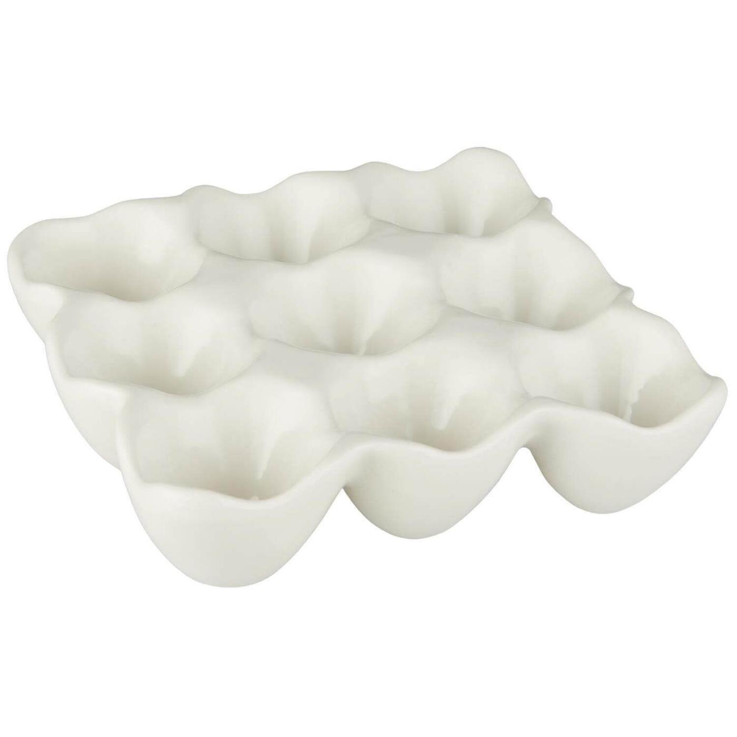 Eierhalter für 9 Eier (Weiß) Ib Laursen