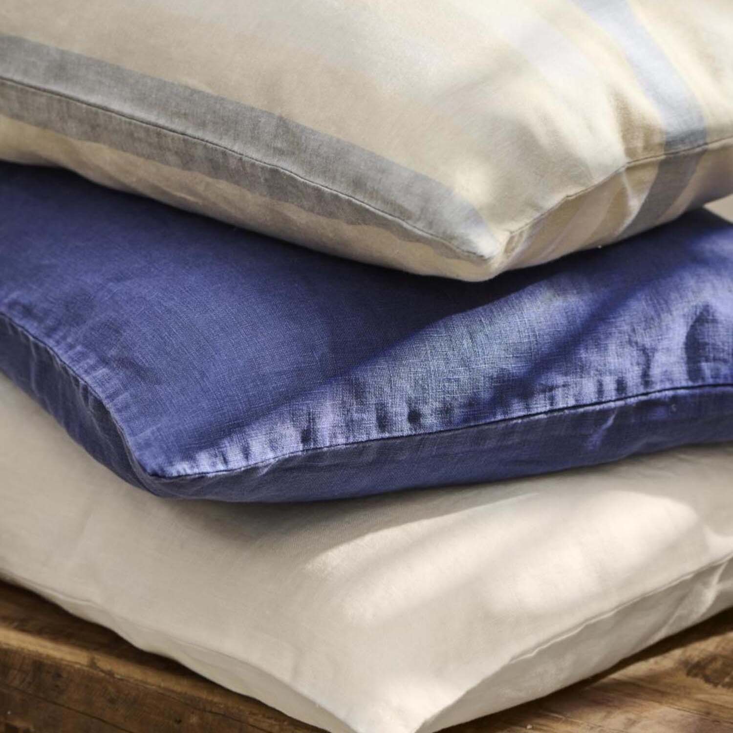 Kissenbezug - 50x50 cm (Indigo) Ib Laursen