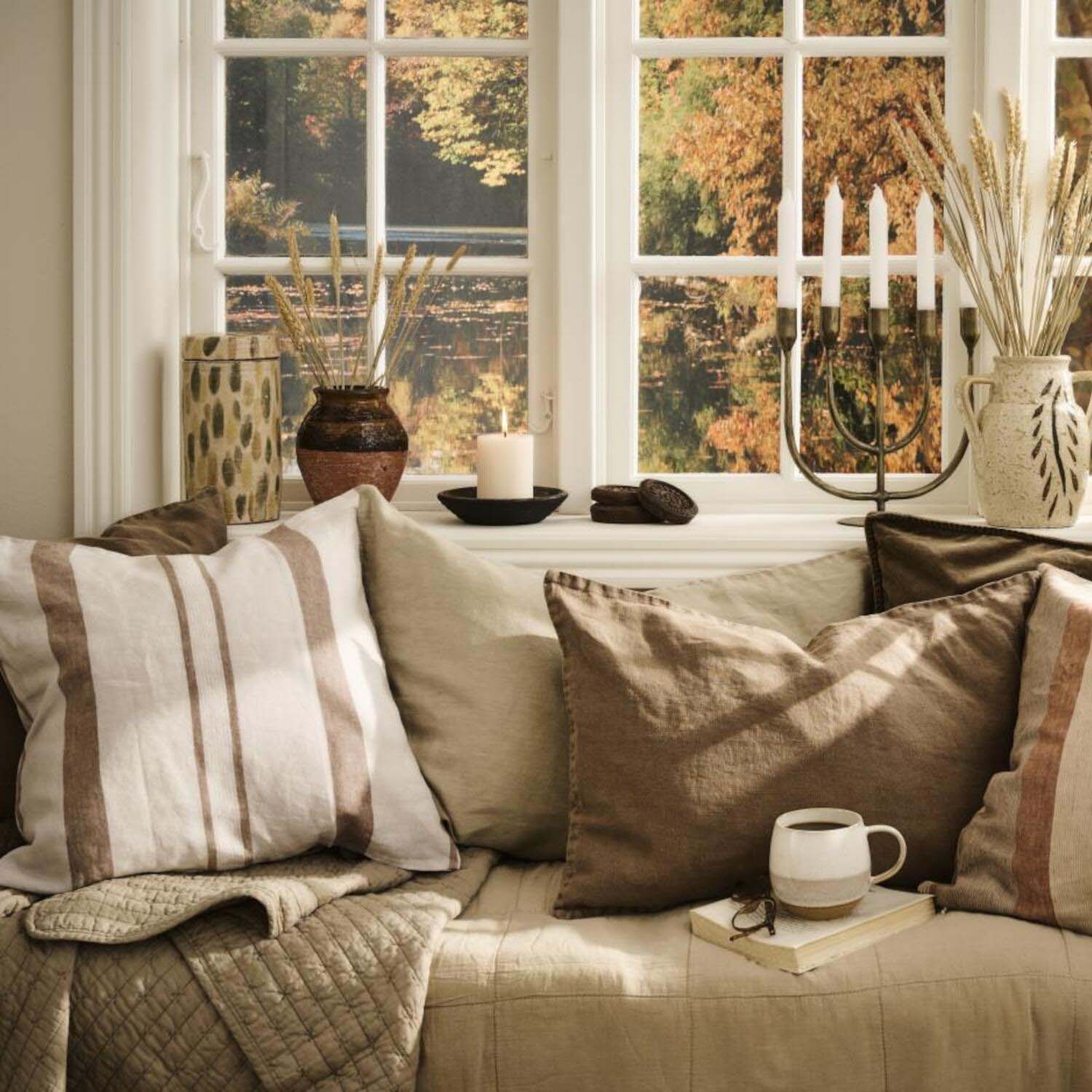 Quilt - 180x130 cm (Leinen) Ib Laursen