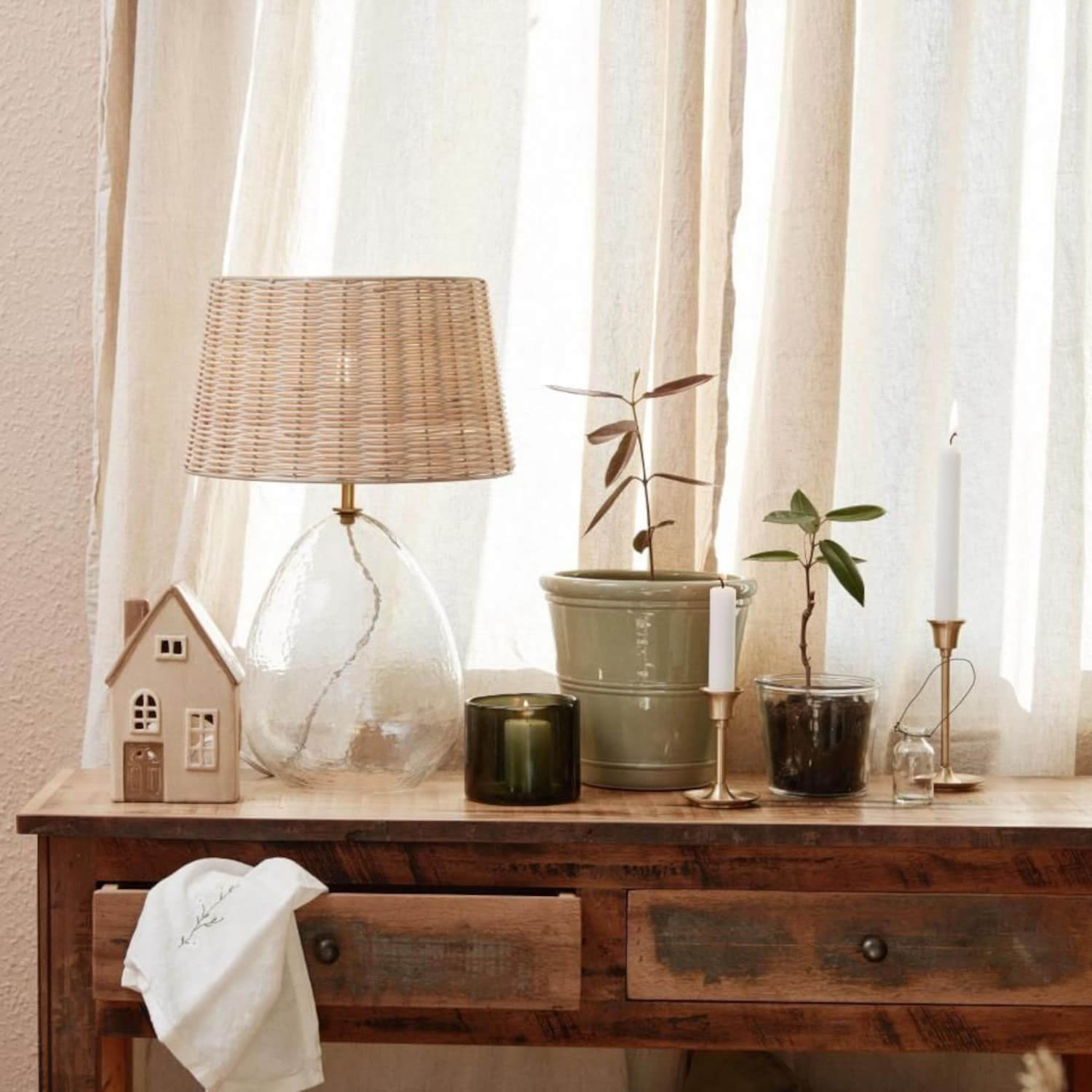 Kerzenhalter - 10x9 cm (Grün) Ib Laursen