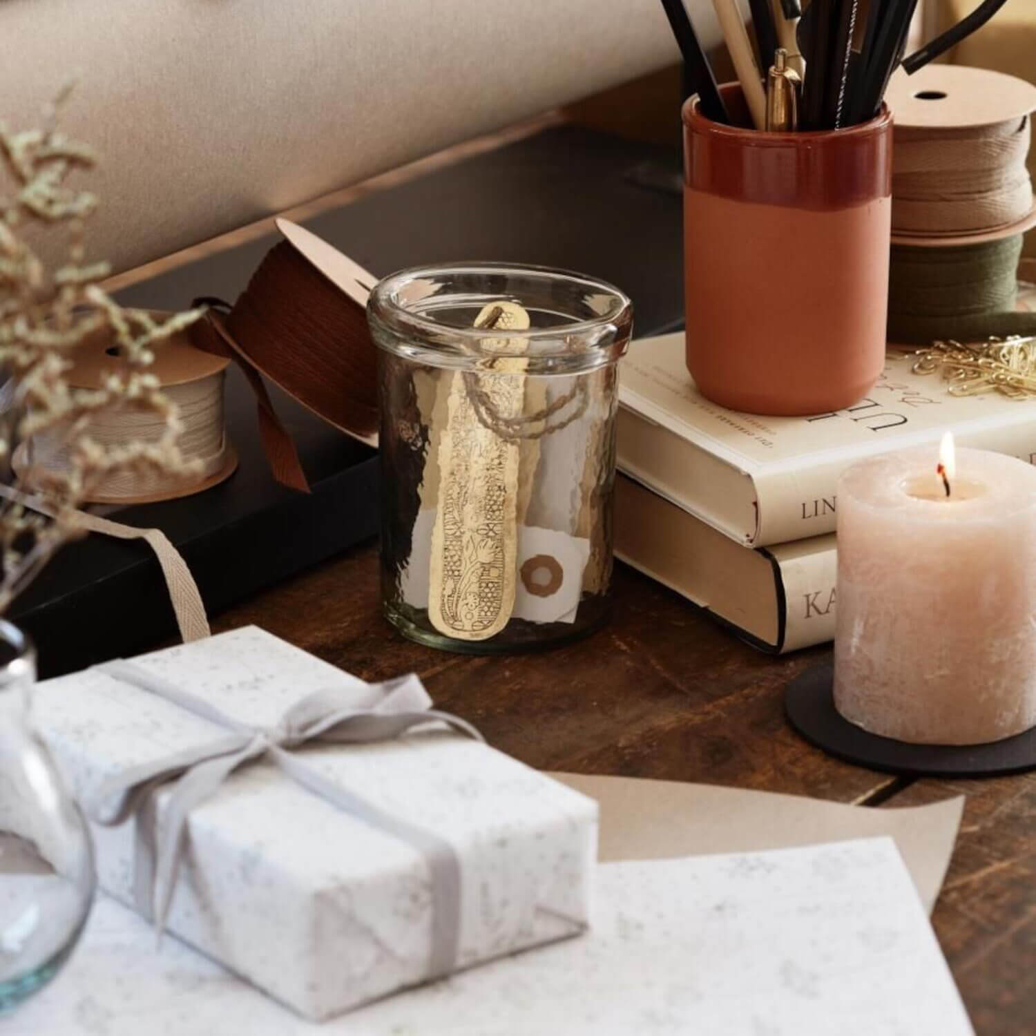 Platte für Stumpenkerze - 10,5x0,2 cm (Schwarz) Ib Laursen