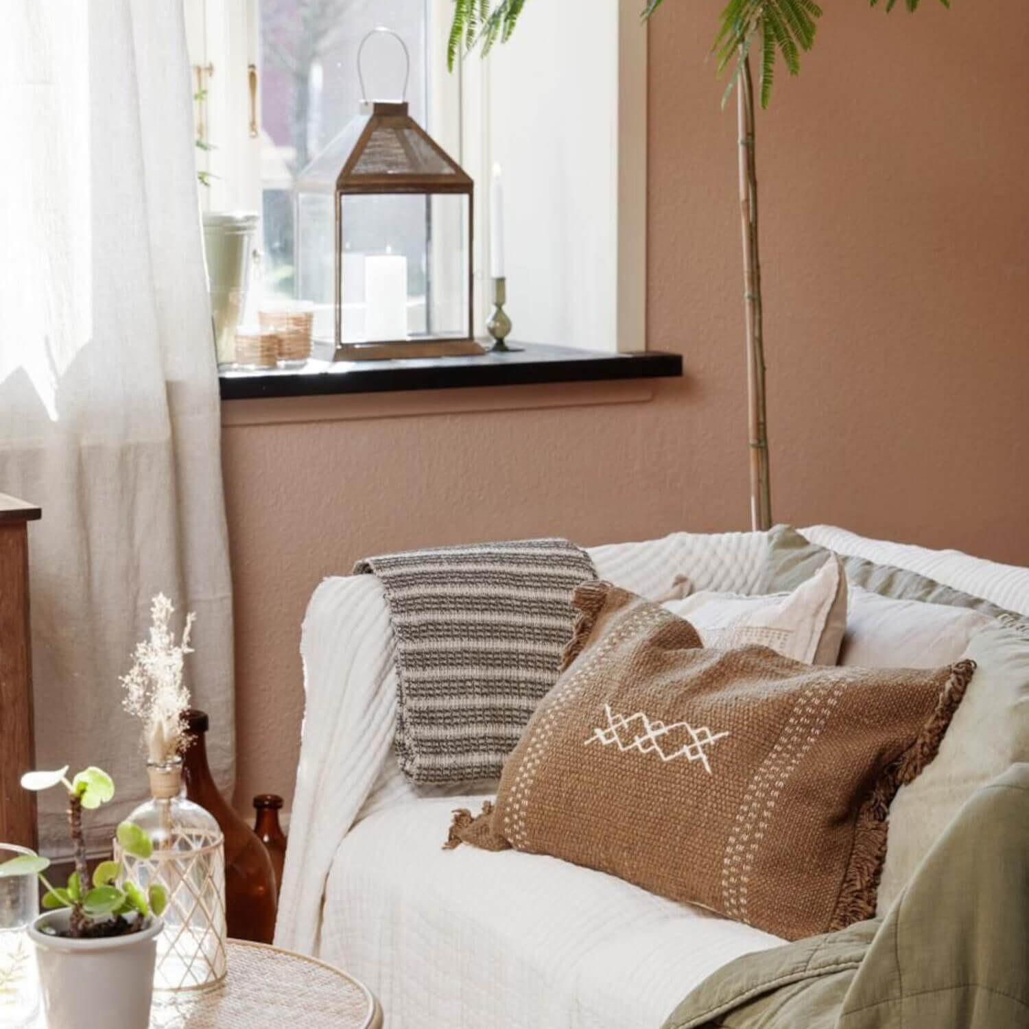 Kissenbezug "Safi" - 60x40 cm (Olive) Ib Laursen