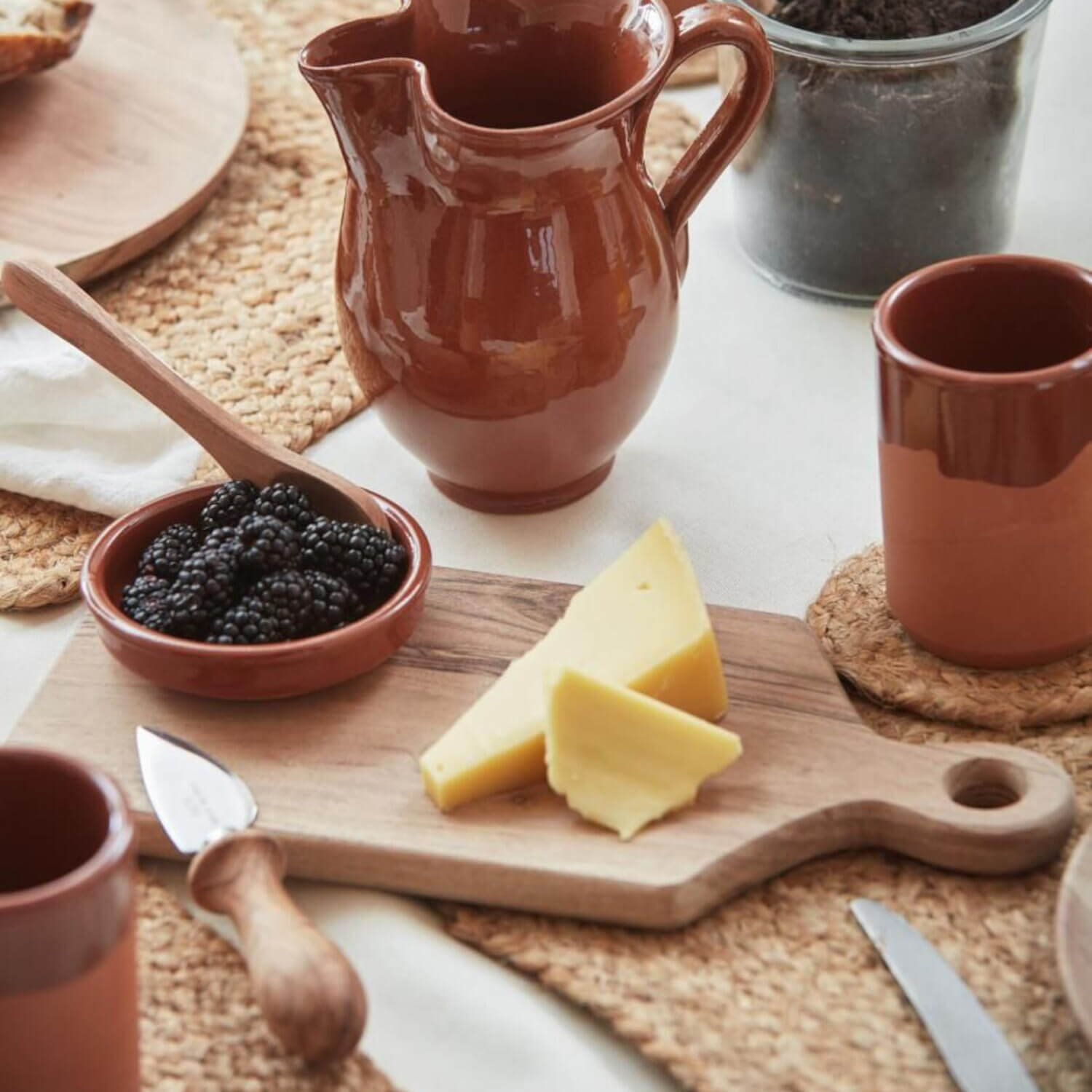 Schneidebrett - 30x15x1,5 cm (Natur) Ib Laursen