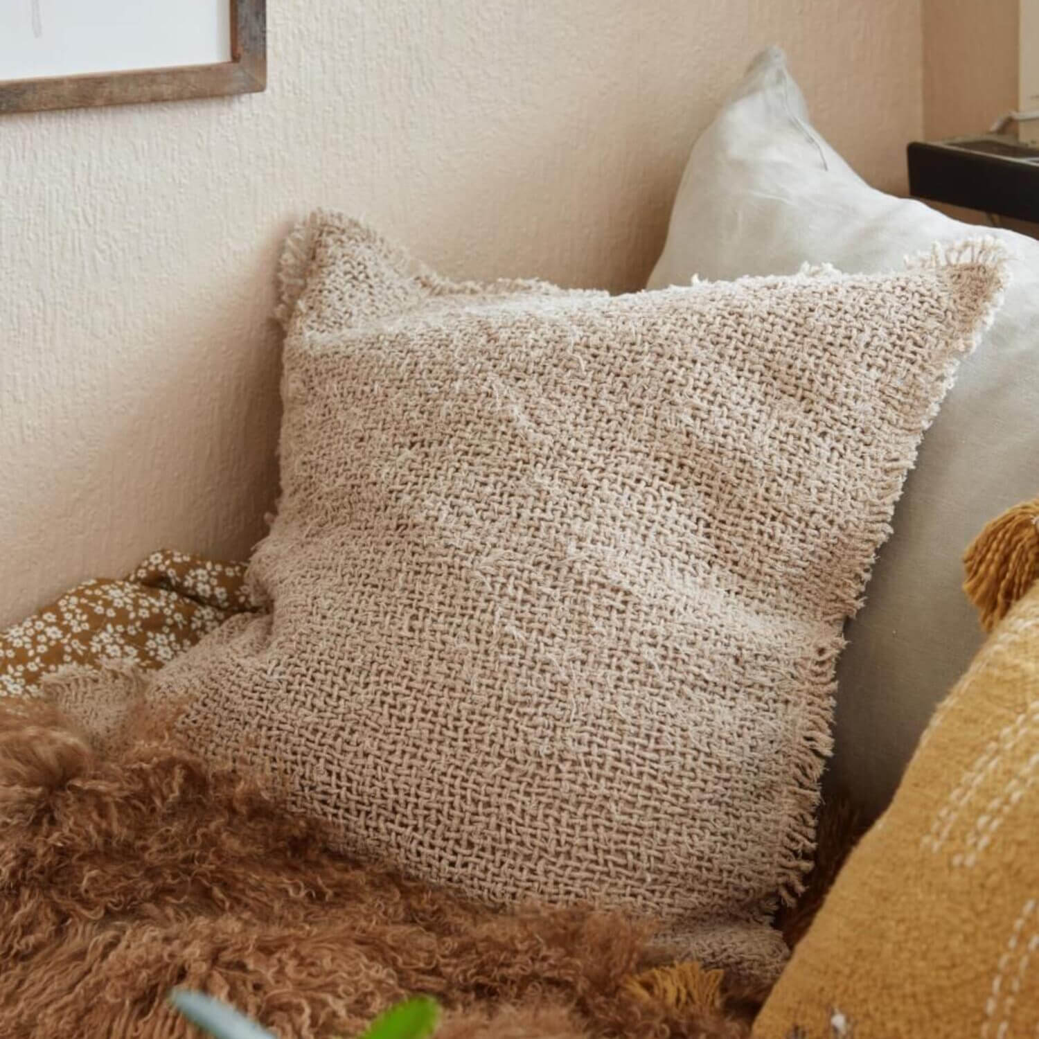 Kissenbezug "Toulouse" - 50x50 cm (Creme) Ib Laursen