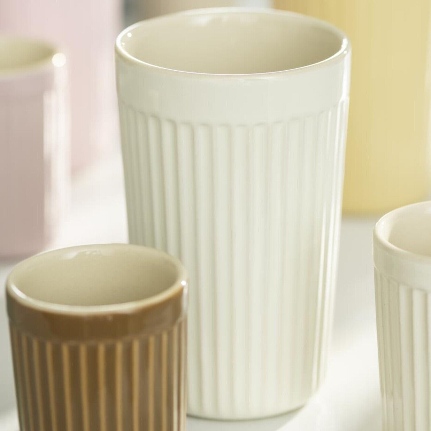 Cafe Latte Becher "Mynte" (Butter Cream) Ib Laursen