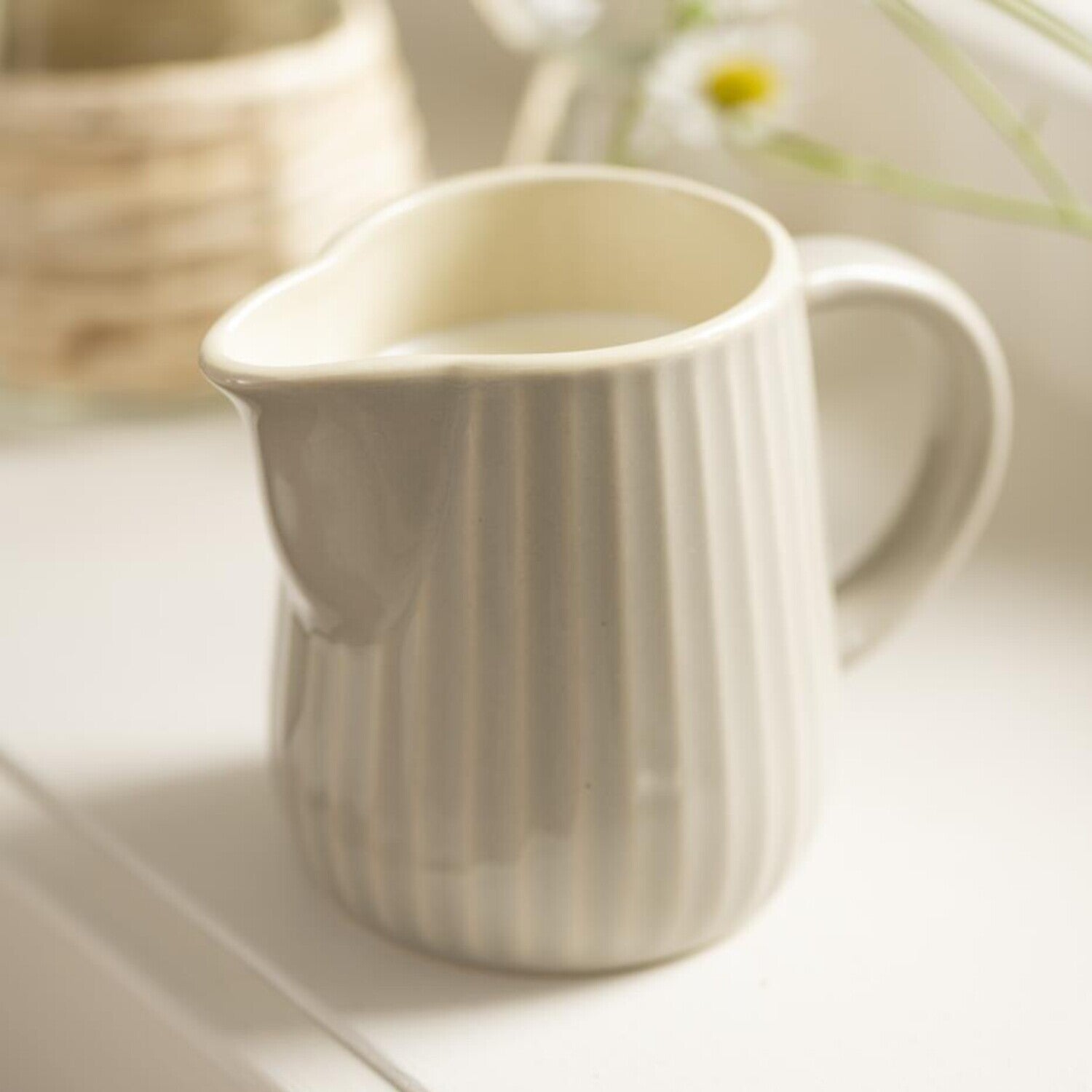 Milch- und Sahnekännchen "Mynte" (Latte) Ib Laursen