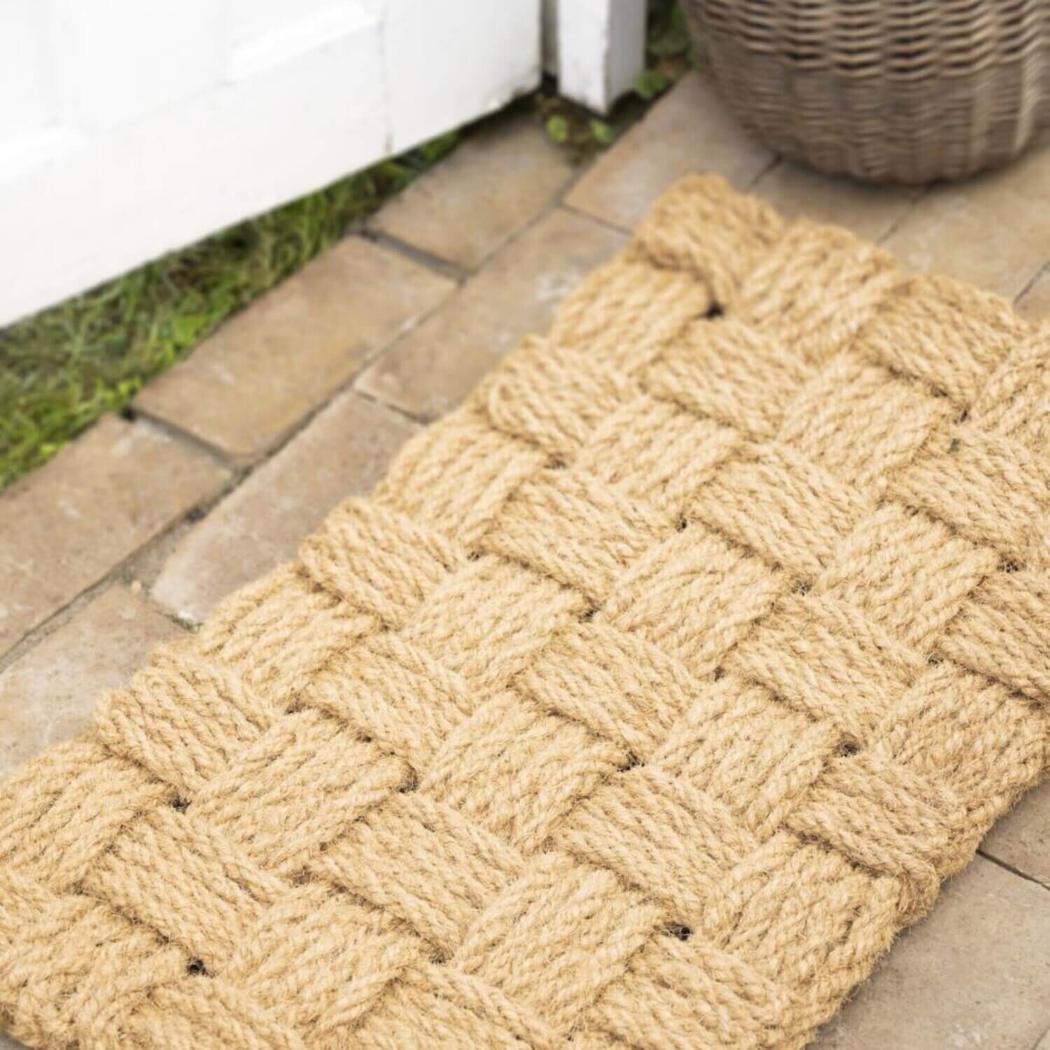 Türmatte "Ozean" - 75x45x3,7 cm (Braun) Ib Laursen