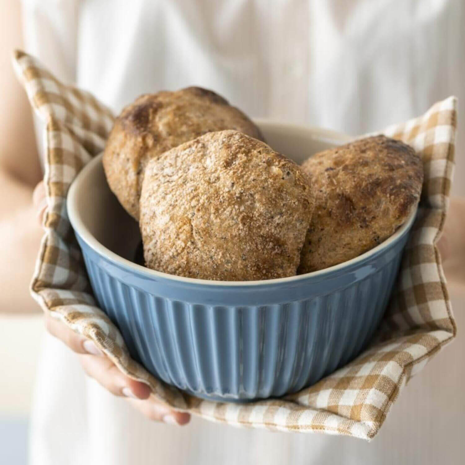 Topflappen "Sebastian" - 21,5x20 cm (Braun/Natur) Ib Laursen