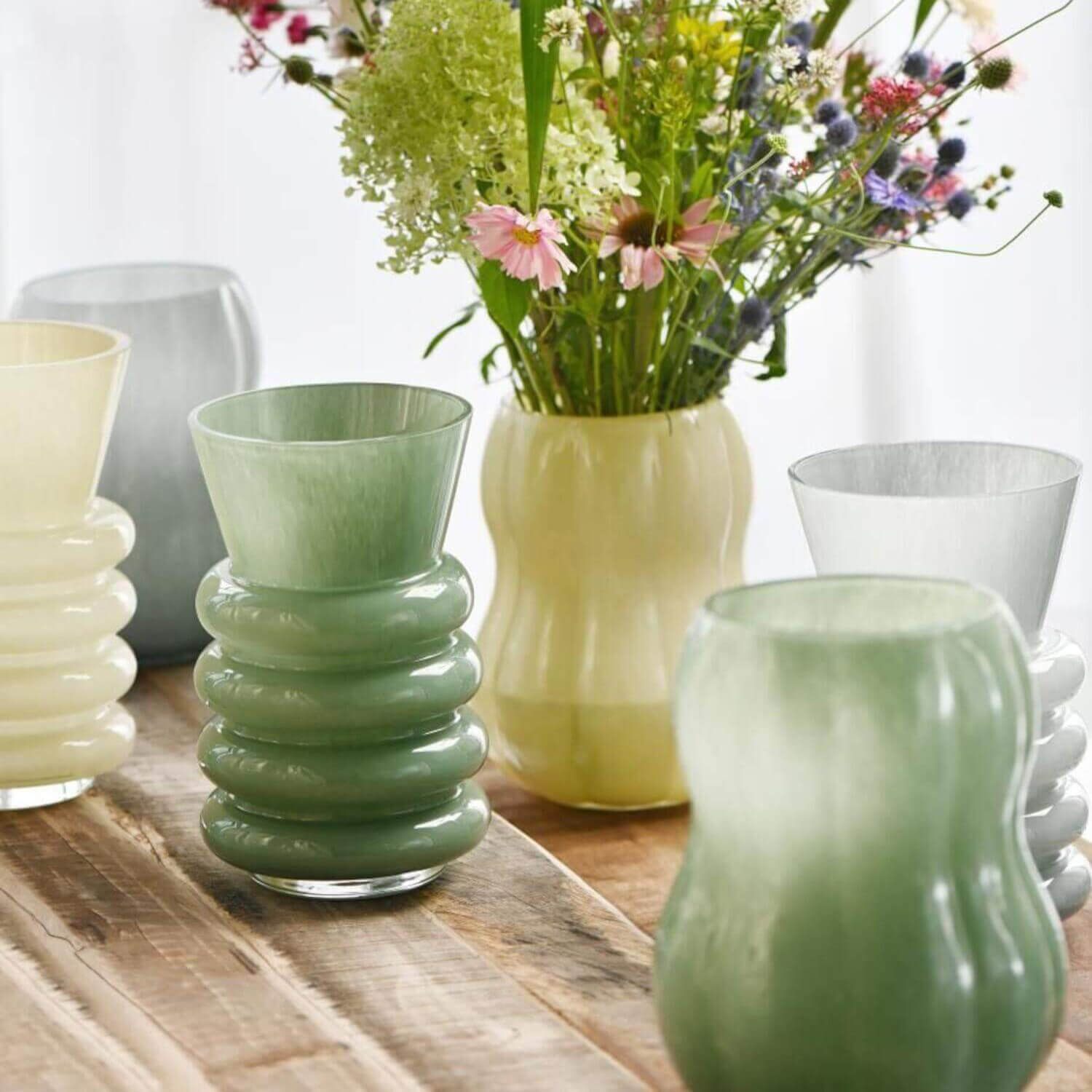 Vase "Vicenza" - 13x21 cm (Grün) Ib Laursen