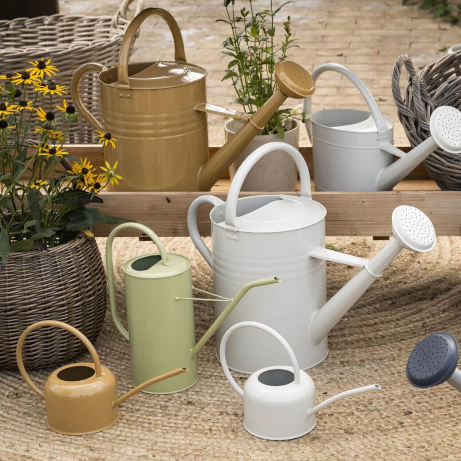 Gießkanne mit Brause - 11 l (Clay) Ib Laursen