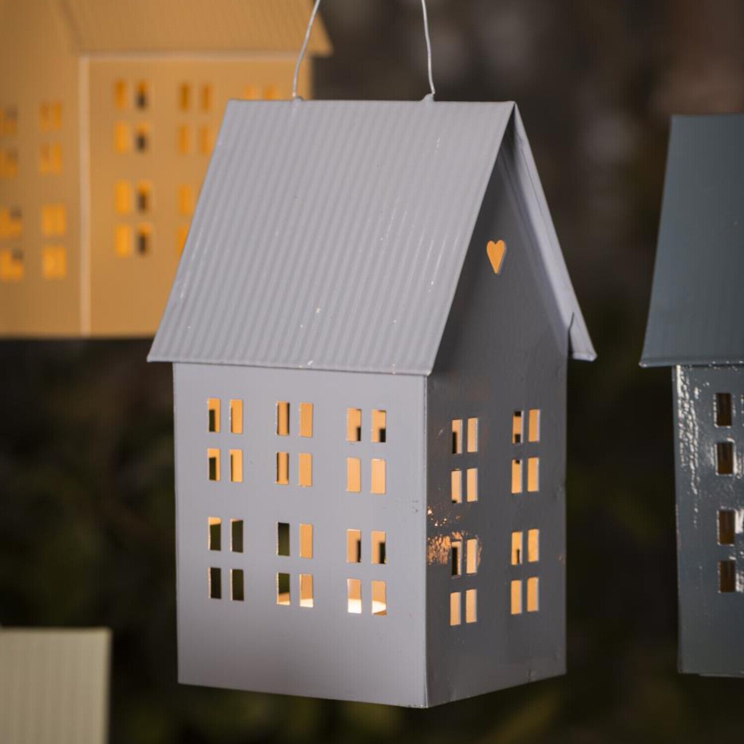 Haus zum Hängen "Summerfeeling" (Hellblau) Ib Laursen