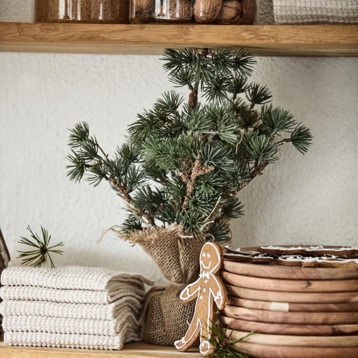 Geschirrtuch - 50x70 cm (Natur) Ib Laursen