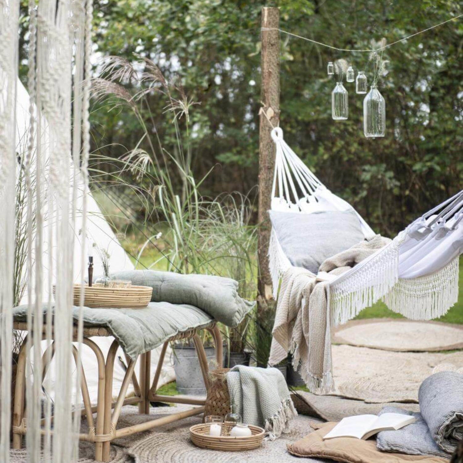 Deko-Flasche mit Draht Ib Laursen