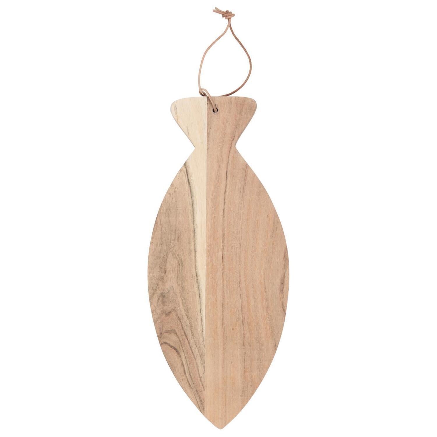 Schneidebrett - 47x20x1,5 cm (Natur) Ib Laursen