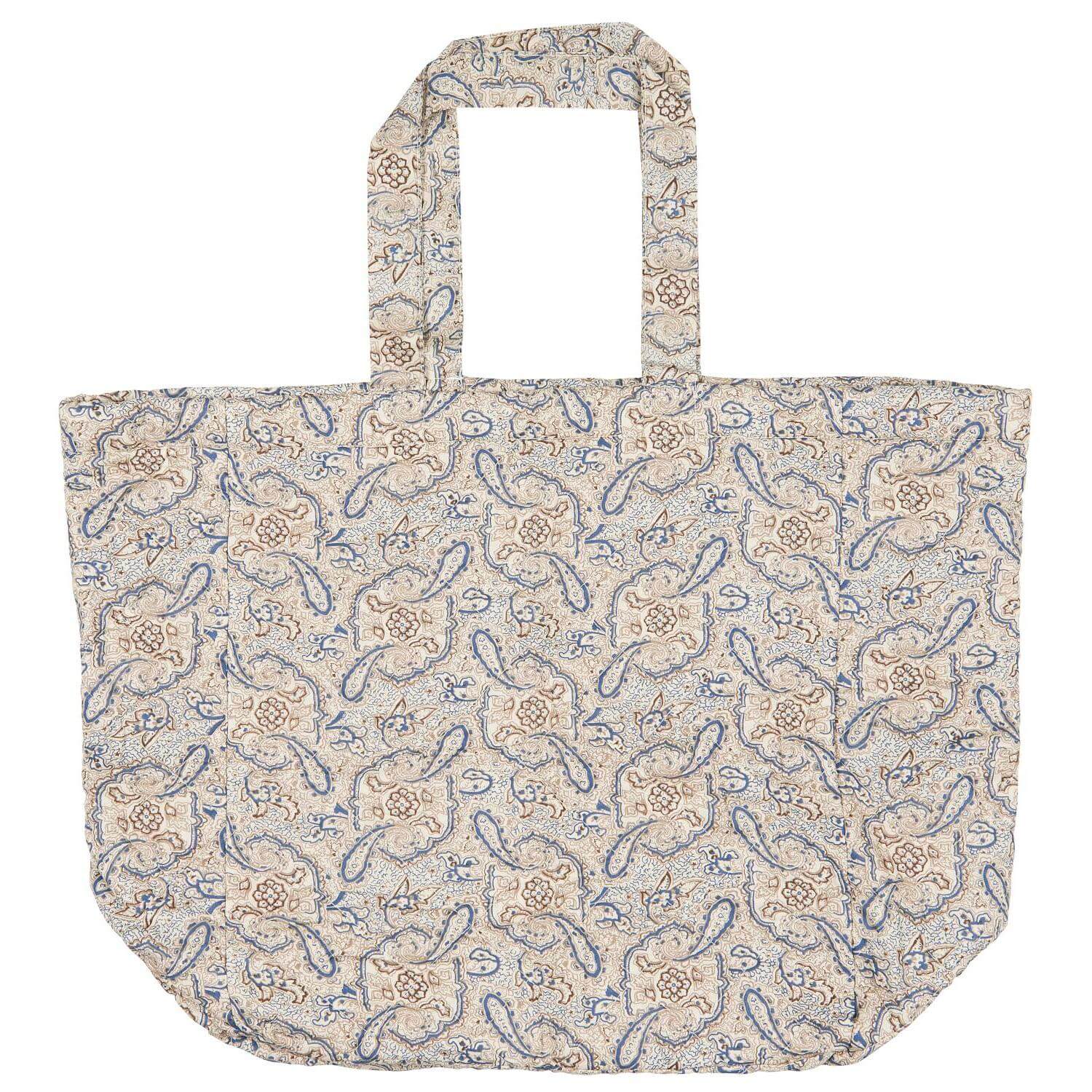 Tasche mit Paisleymuster (Blau/Braun) Ib Laursen