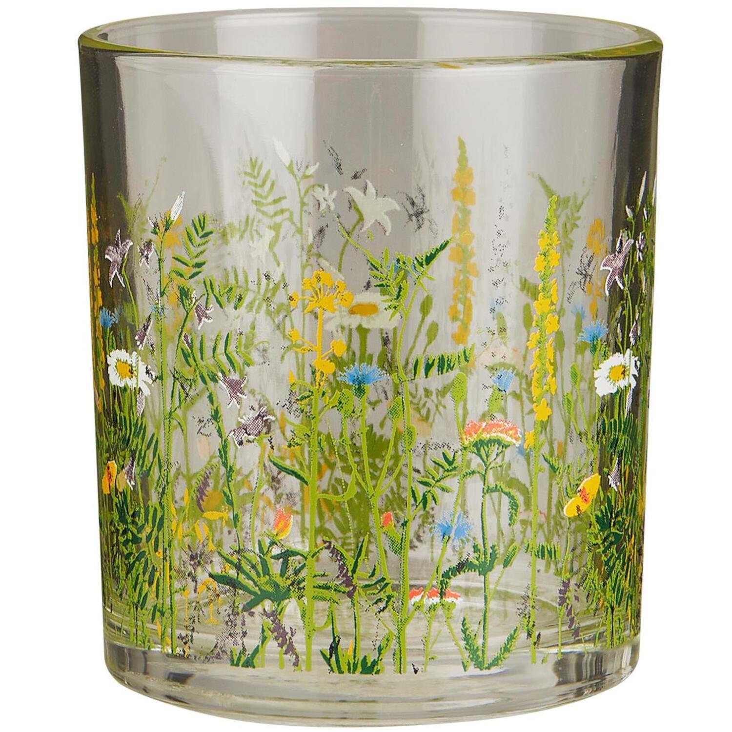 Trinkglas "Summer Field" - 7,4x8,3 cm (Bunt) Ib Laursen