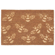 Türmatte "Bienen" - 70x60 cm (Natur)-Copy Ib Laursen