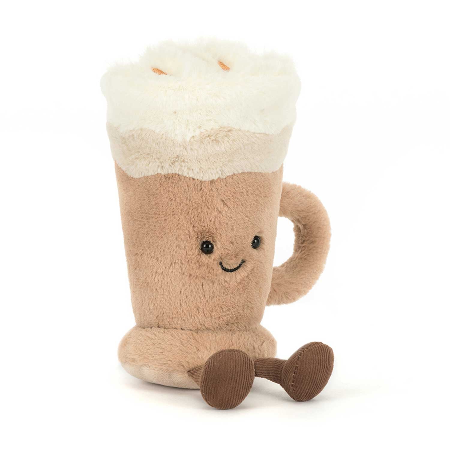 Kuscheltier Latte "Amuseables" - 18 cm (Braun) Jellycat