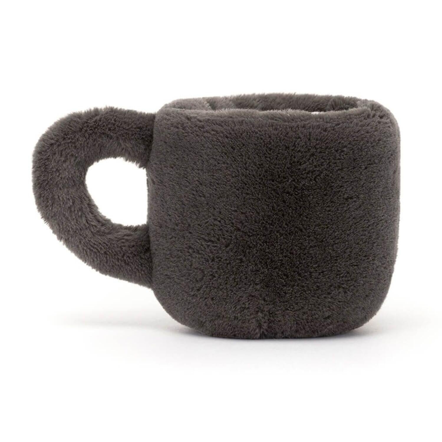 Kuscheltier Kaffeetasse "Amuseable" - 14 cm (Grau)