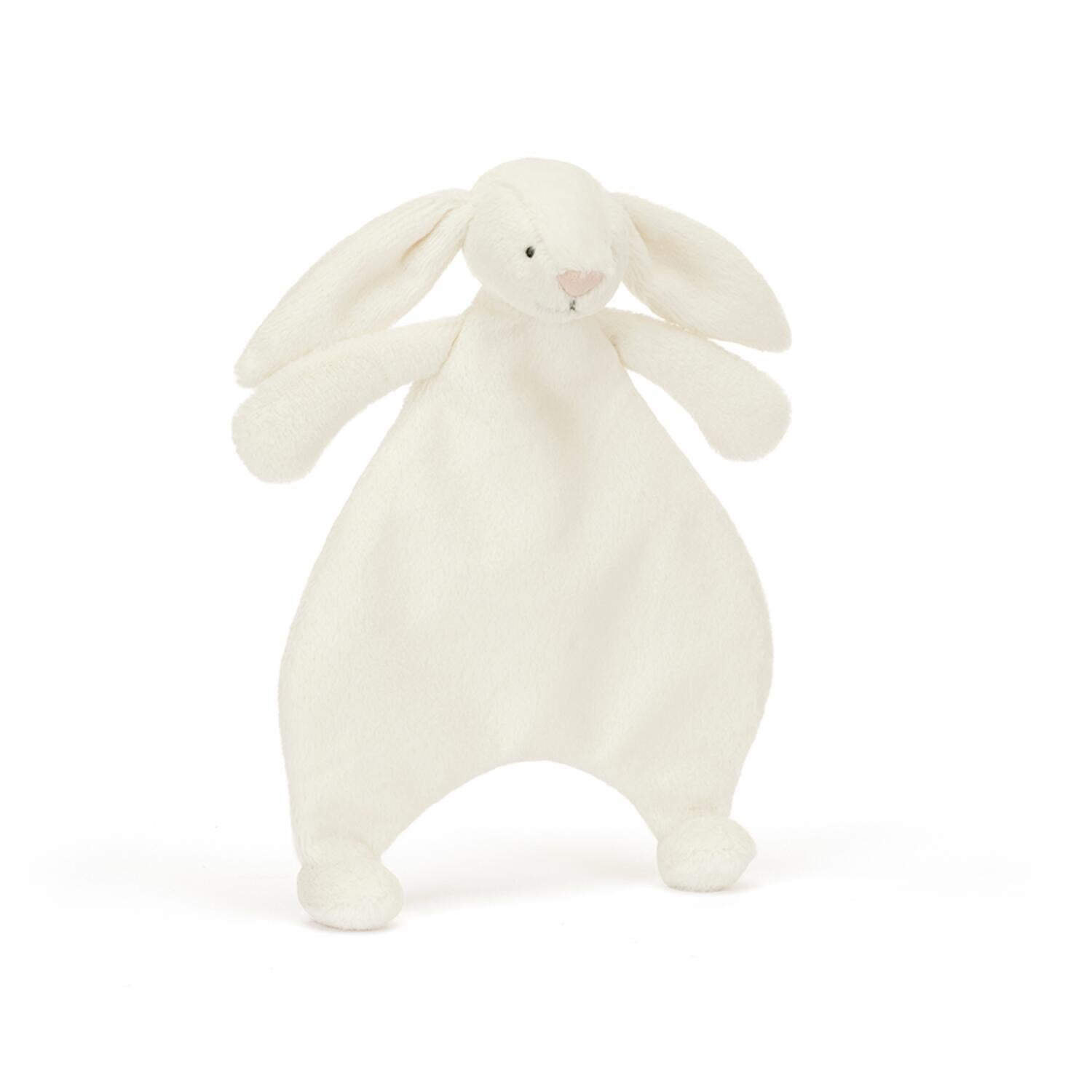 Schmusetuch Hase "Bashful" - 20x27 cm (Cream) Jellycat