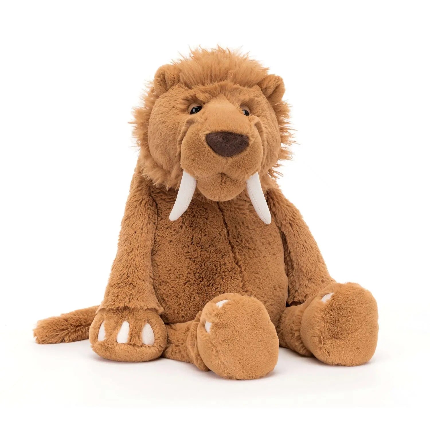 Kuscheltier Säbelzahntiger "Stellan" (Braun) Jellycat