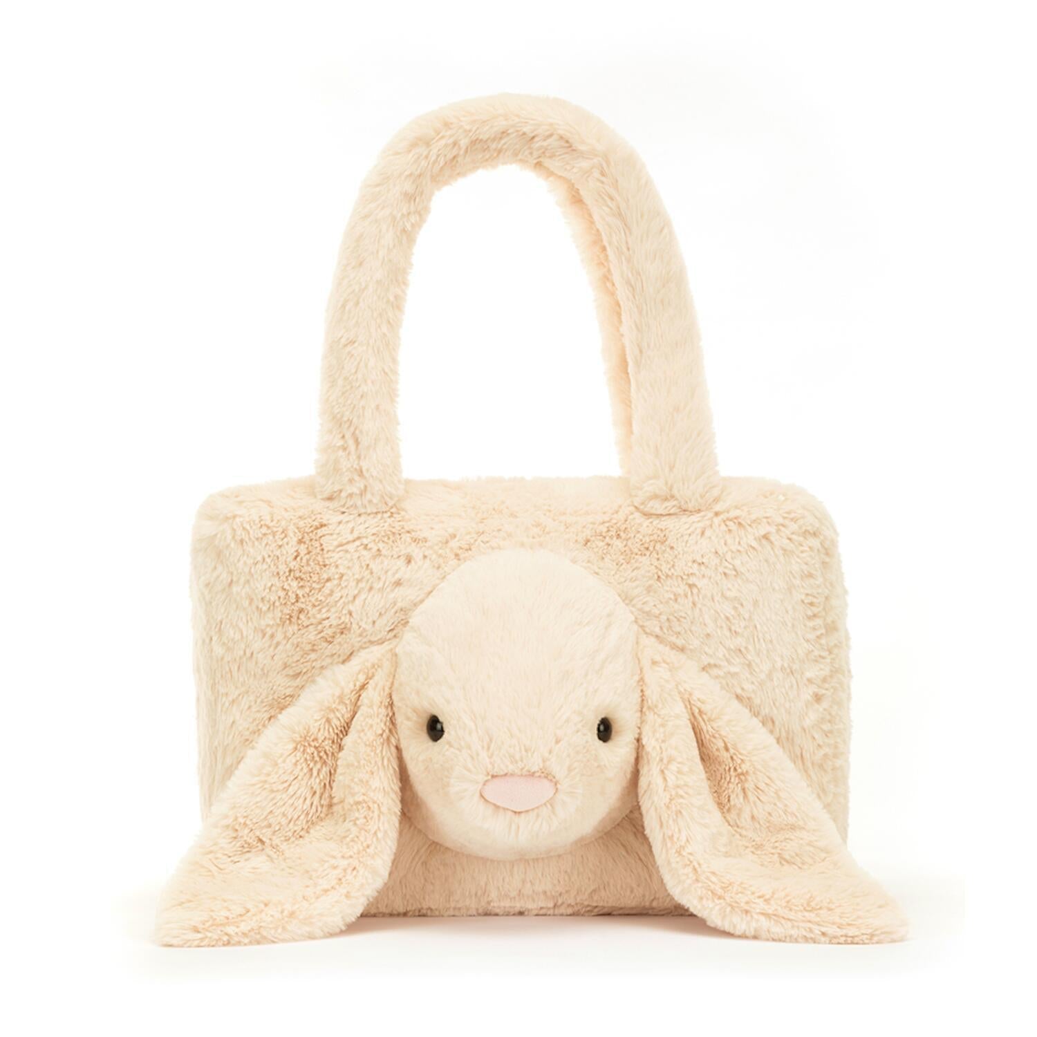 Kuscheltier Tasche "Smudge Rabbit" - 24x36x8 cm (Creme) Jellycat