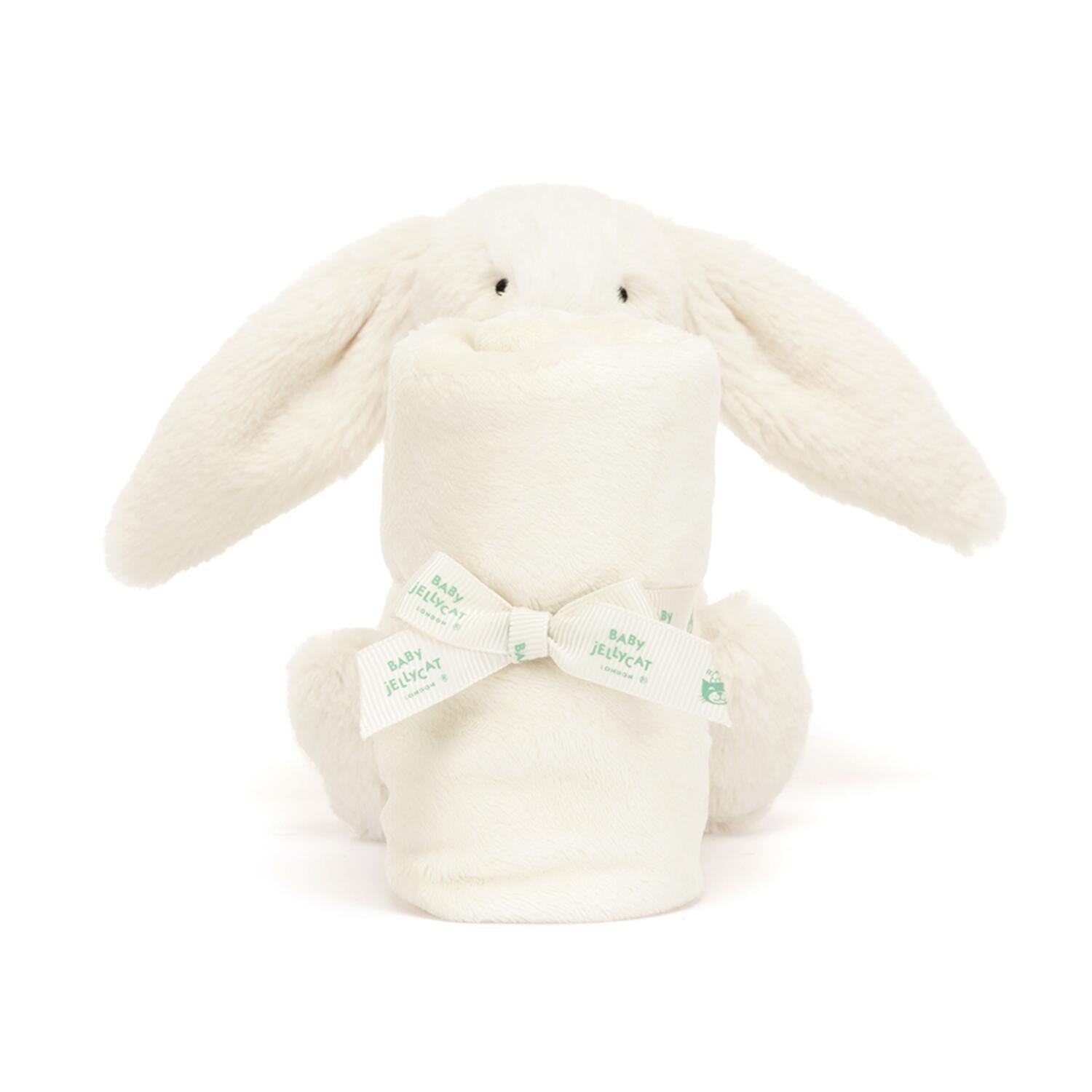 Kuscheltier Hase mit Schmusedecke "Bashful" - 34 cm (Cream) Jellycat