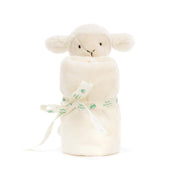 Kuscheltier Lamm mit Schmusedecke "Bashful" - 15x34x34 cm (Creme) Jellycat