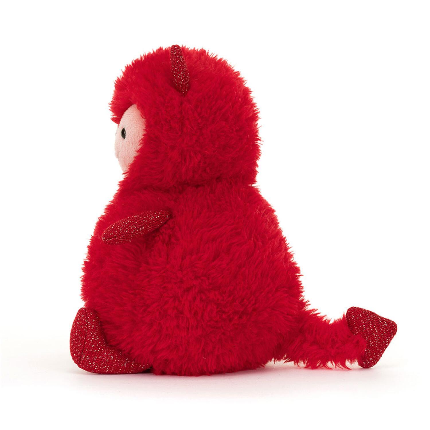 Kuscheltier "Hugg McSnugg" - 22 cm (Rot)