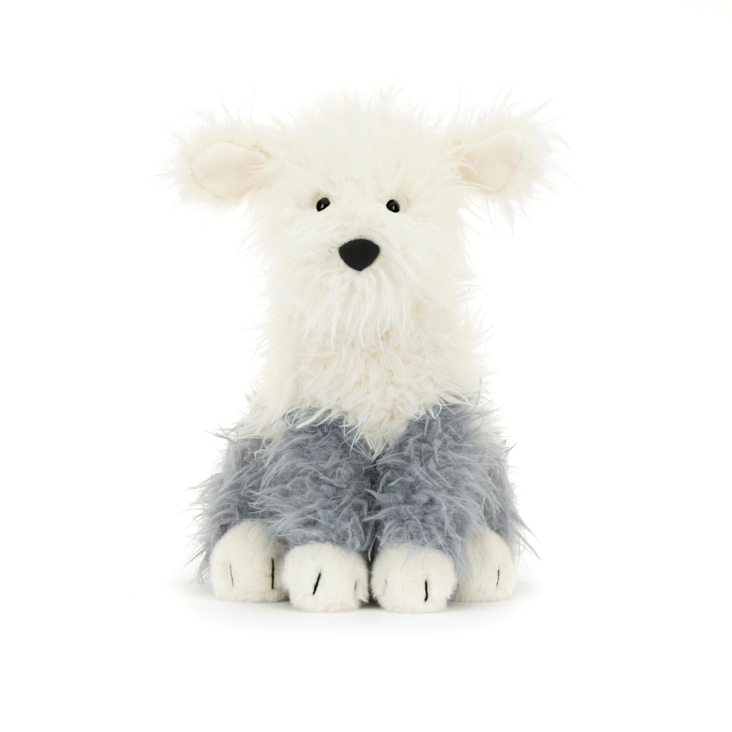 Kuscheltier Schäferhund "Ewert Sheepdog" - 29 cm (Grau/Weiß) Jellycat