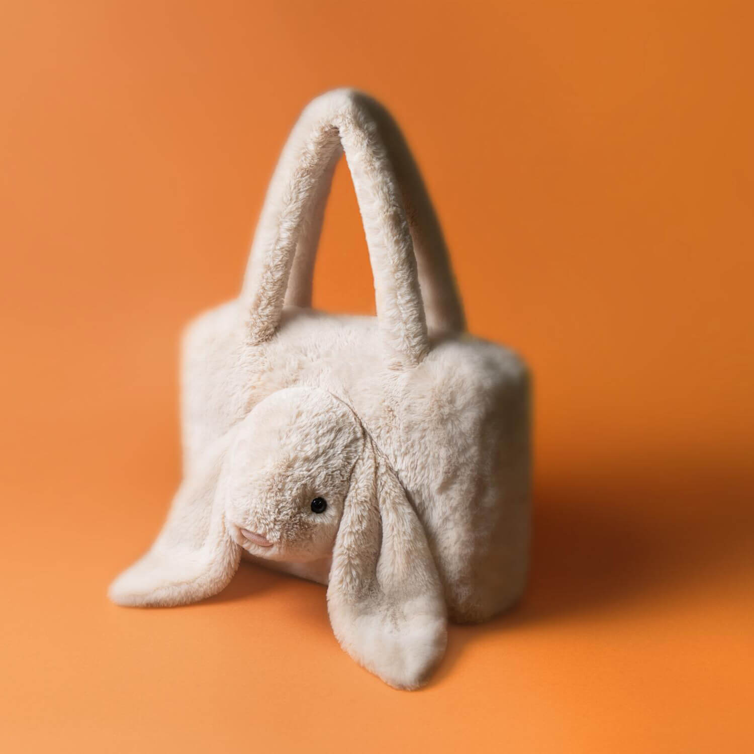 Kuscheltier Tasche "Smudge Rabbit" - 24x36x8 cm (Creme) Jellycat