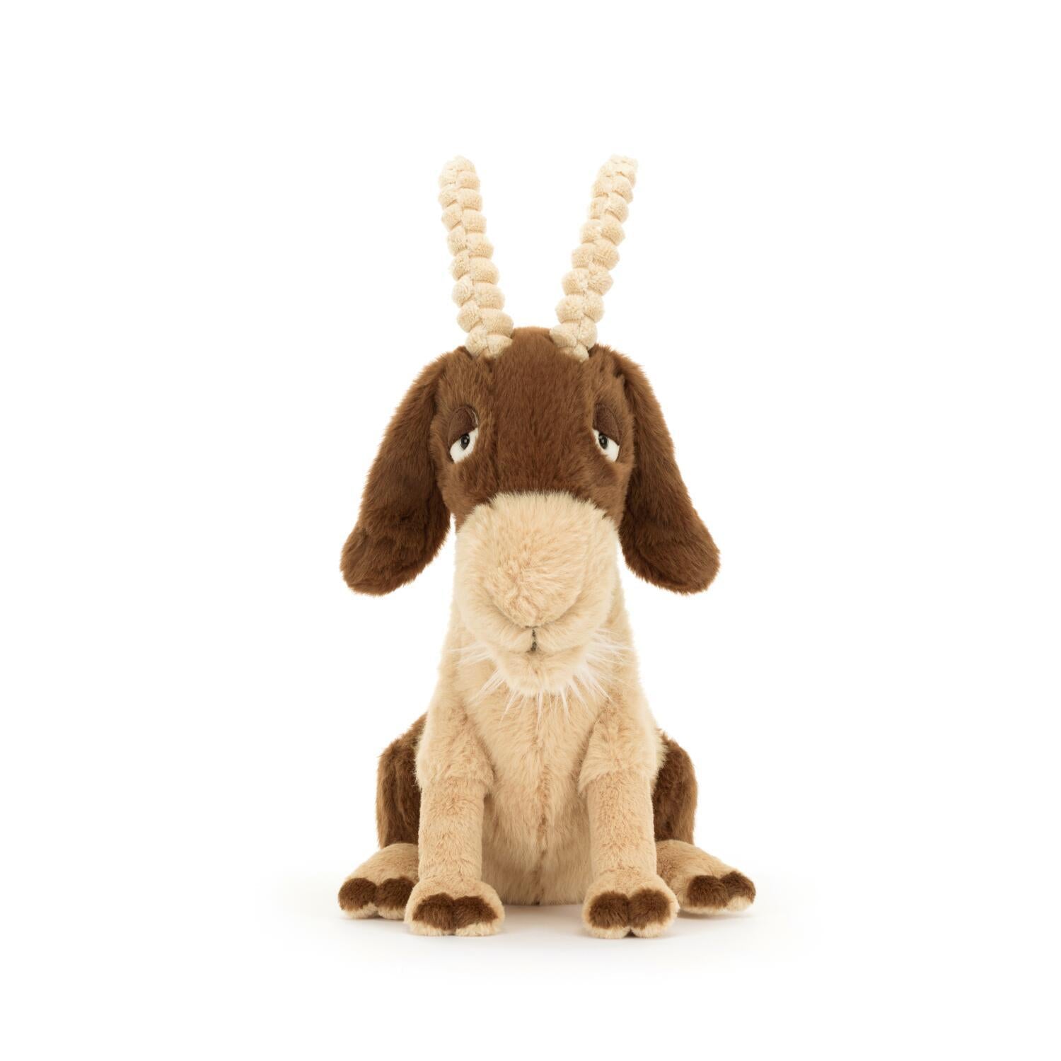 Kuscheltier Ziege "Glenny Goat" - 27 cm (Braun) Jellycat