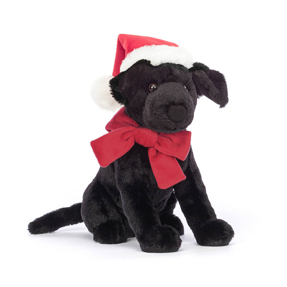 Kuscheltier Hund "Winter Warmer Pippa Black Labrador" (Schwarz) Jellycat