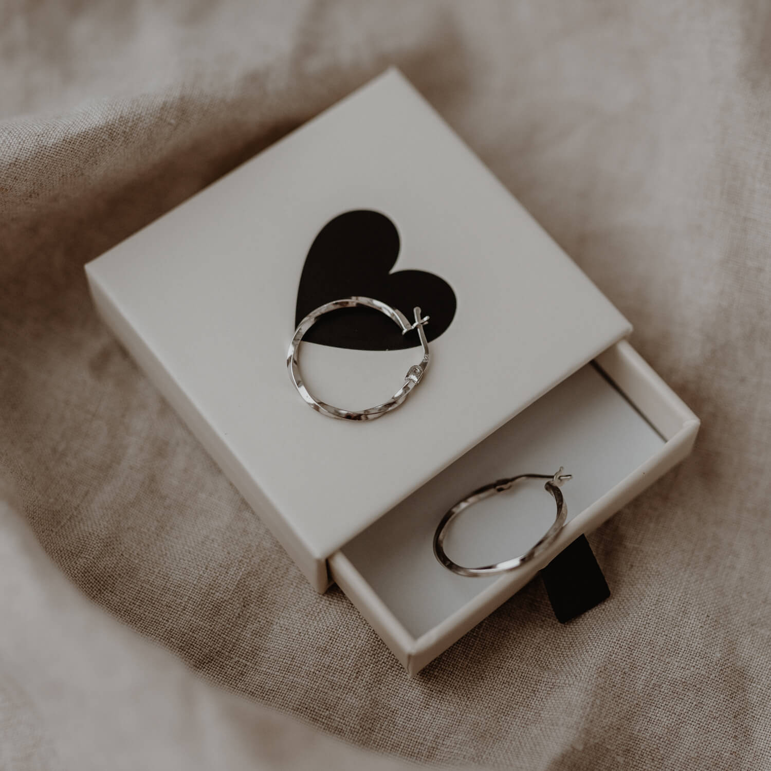 Creole "Marina" - 2,4 cm (Silber) Eulenschnitt