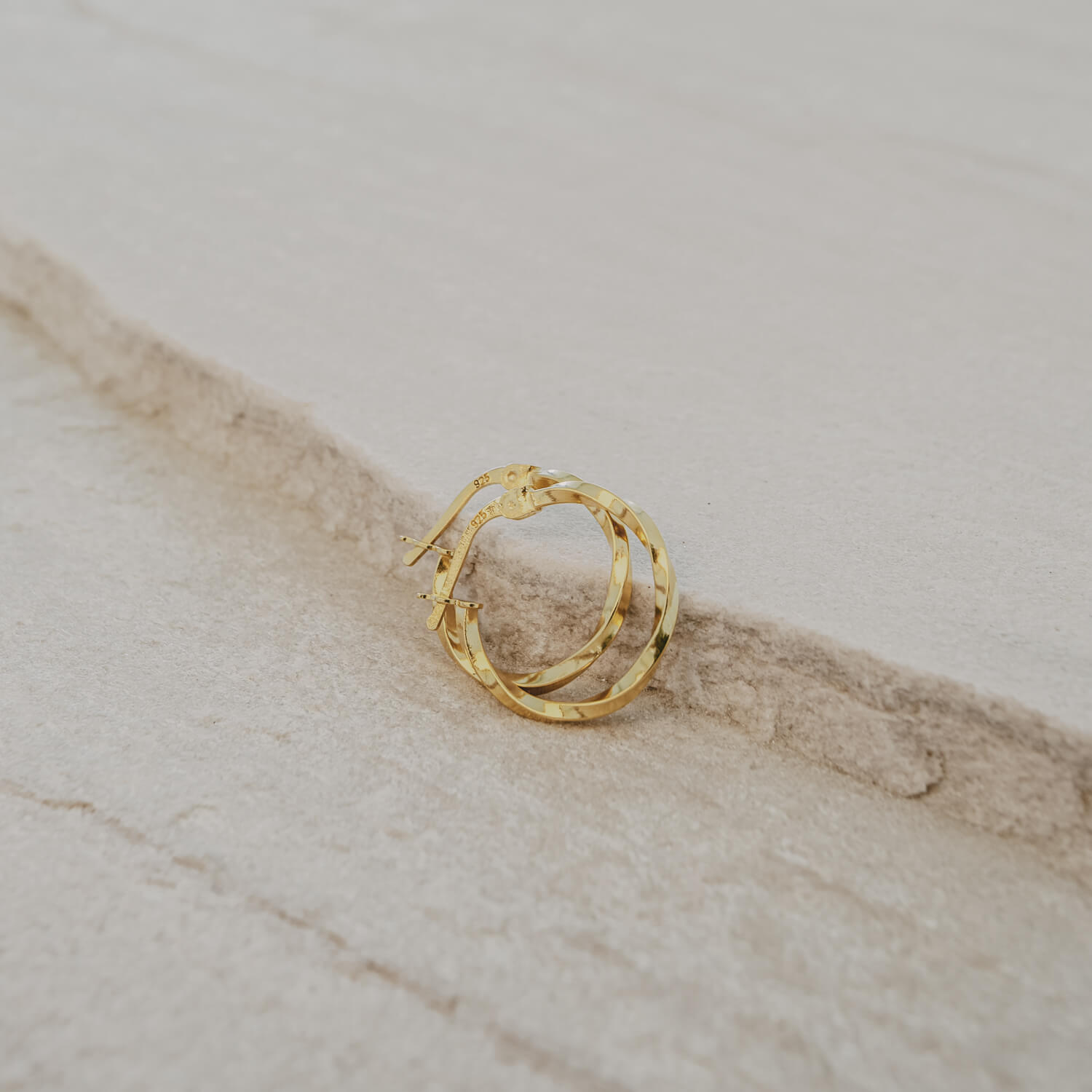 Creole "Marina" - 1,9 cm (Gold) Eulenschnitt