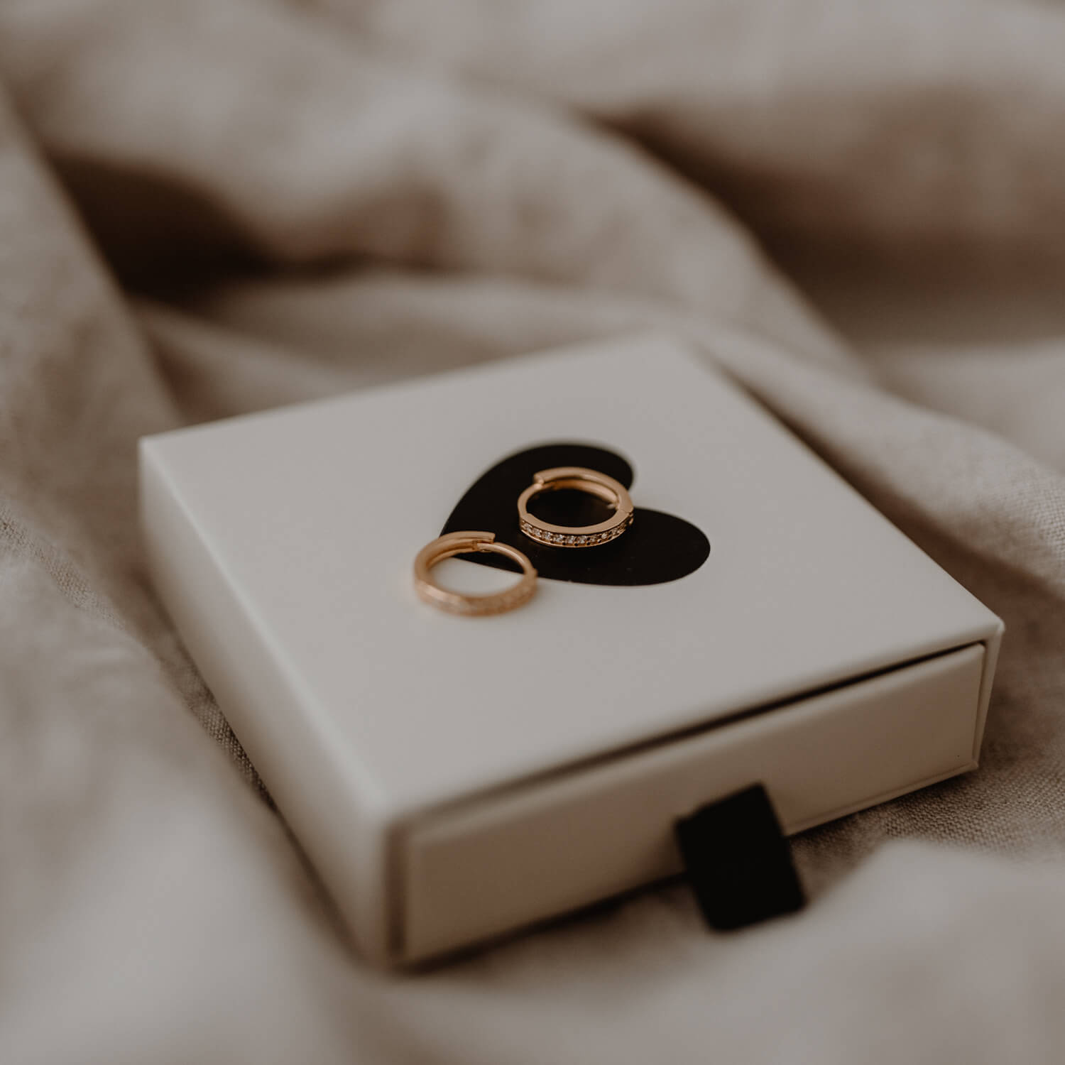 Creole "Lara" - 1,1 cm (Gold) Eulenschnitt