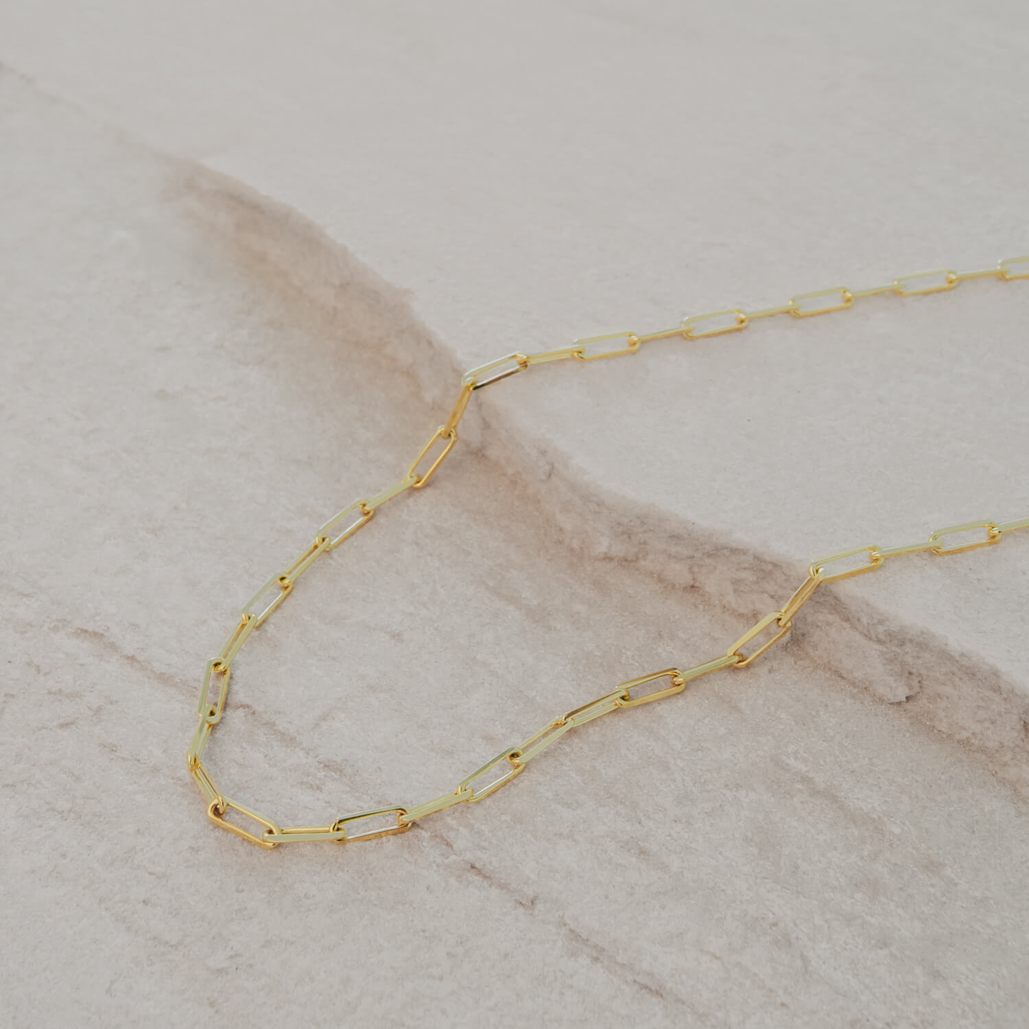 Ankerkette "Vivi" - 39-44 cm (Gold) Eulenschnitt