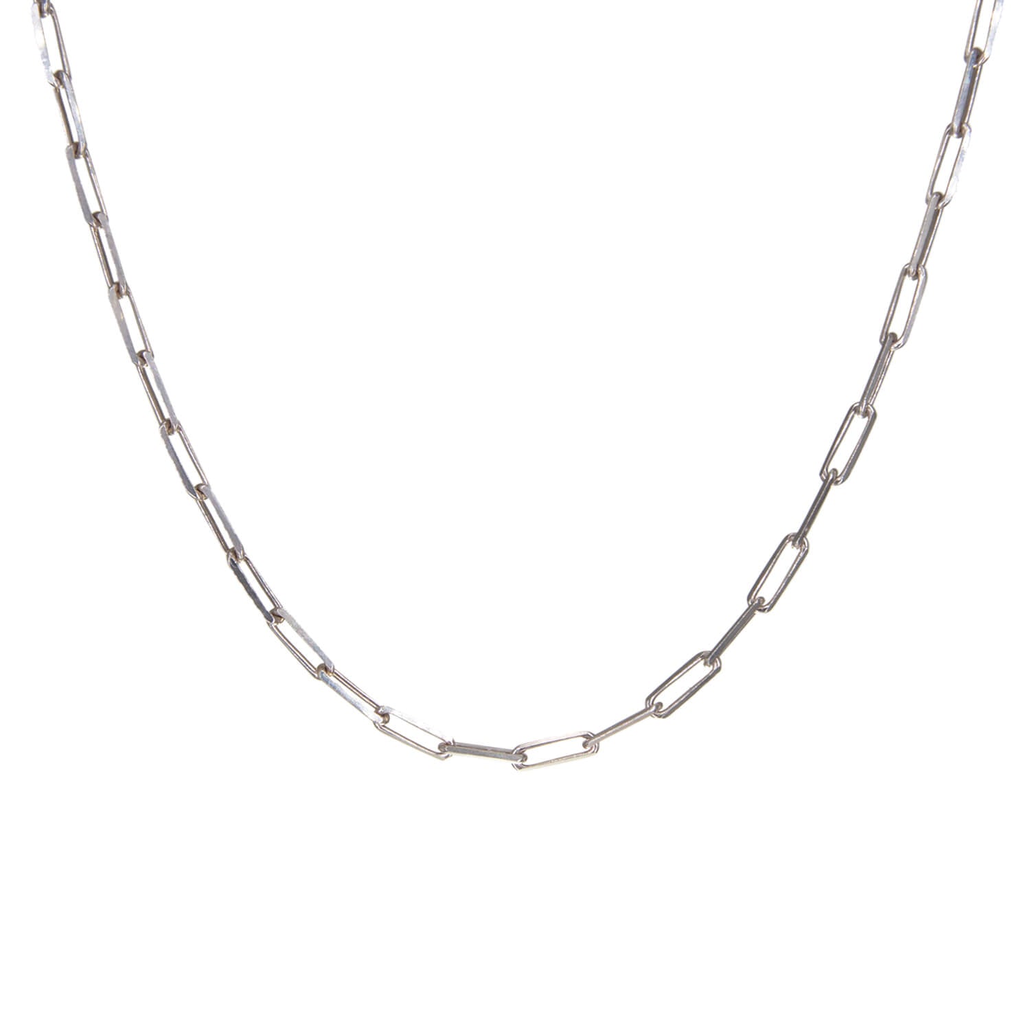 Ankerkette "Vivi" - 39-44 cm (Silber) Eulenschnitt