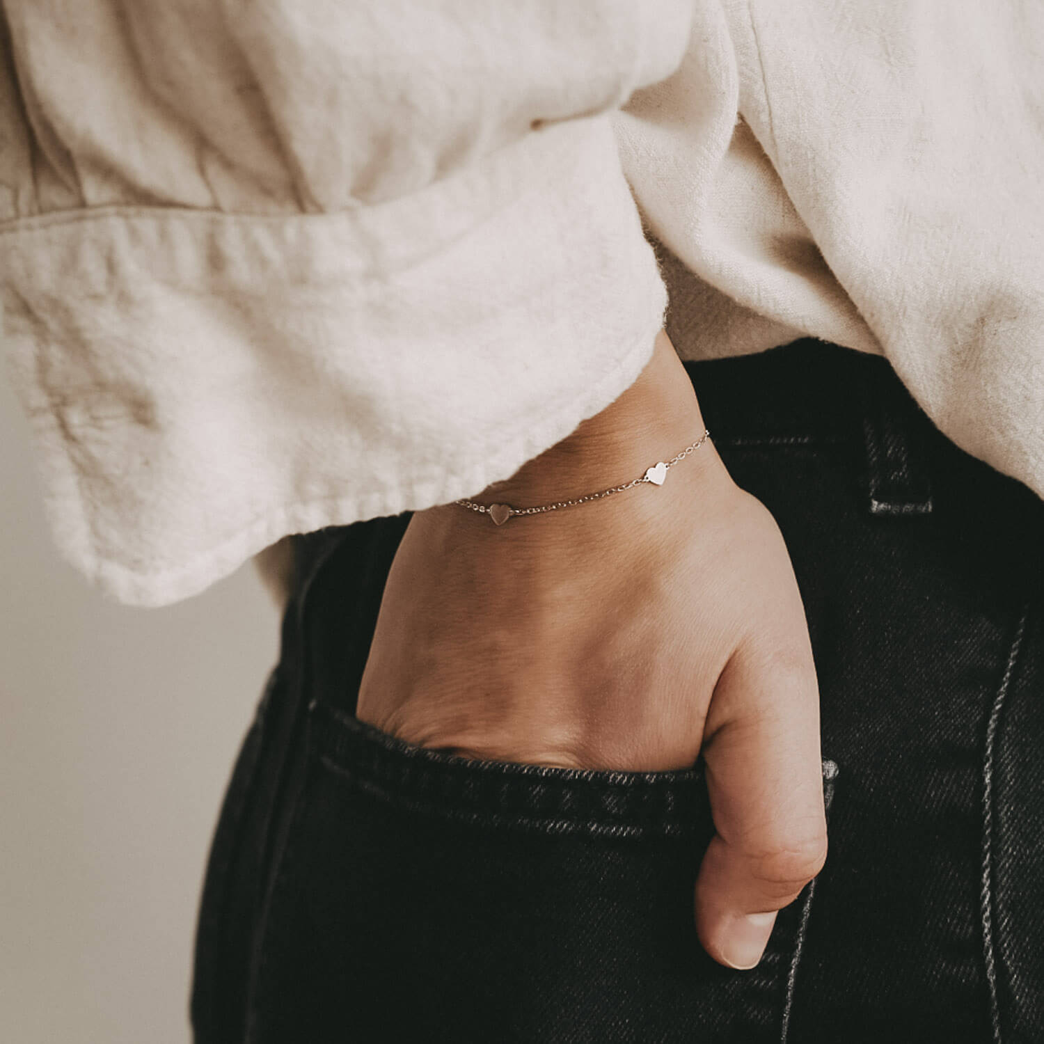 Armband "Lisa" - 15-20,5 cm (Silber) Eulenschnitt