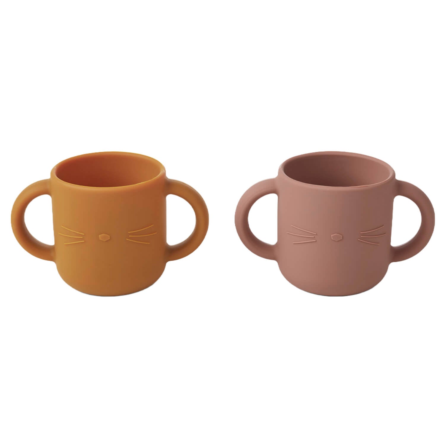 Tasse "Gene - Cat" im 2er-Set (Dark Rose) Liewood