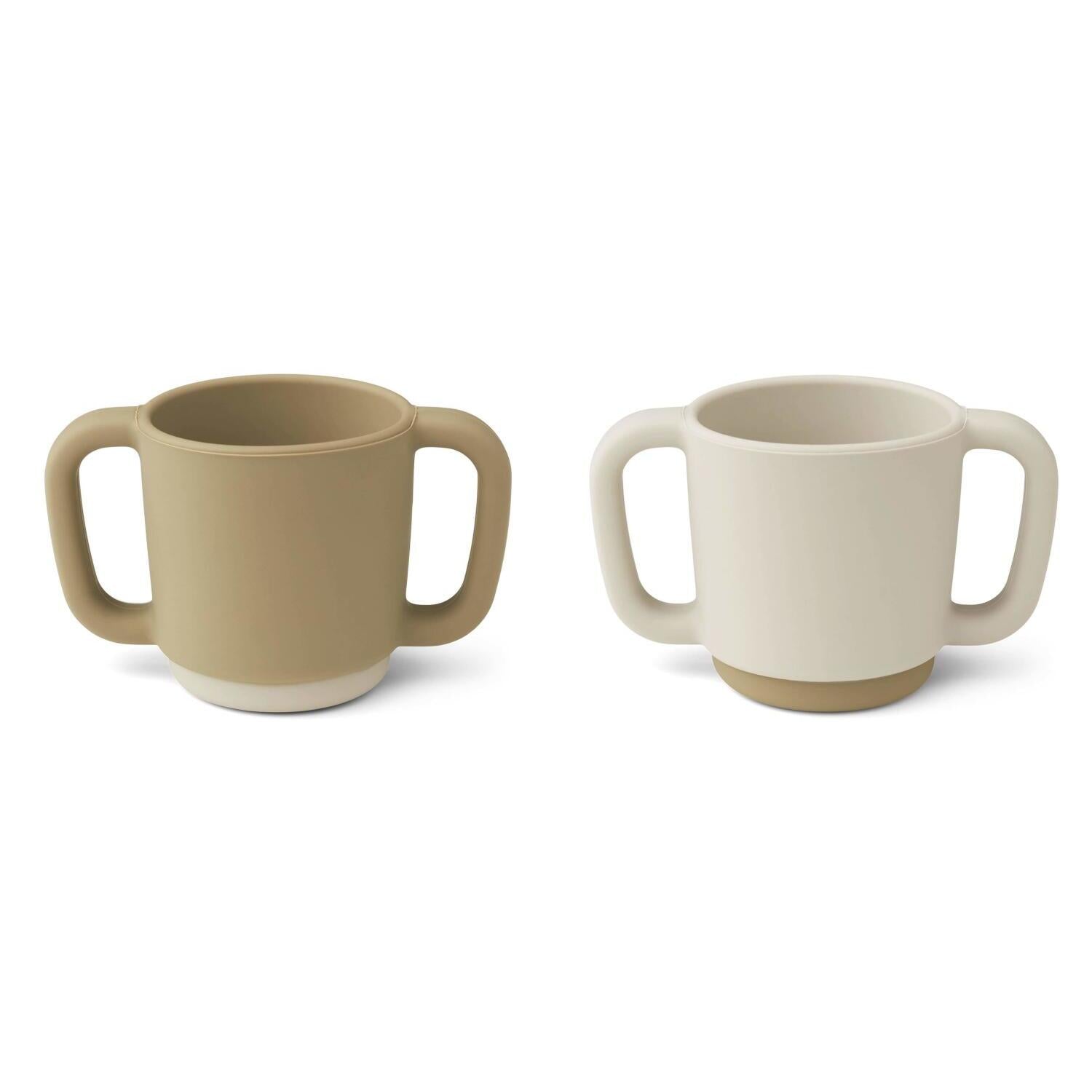 Babybecher im 2er-Set "Alicia" (Oat/Sandy) Liewood