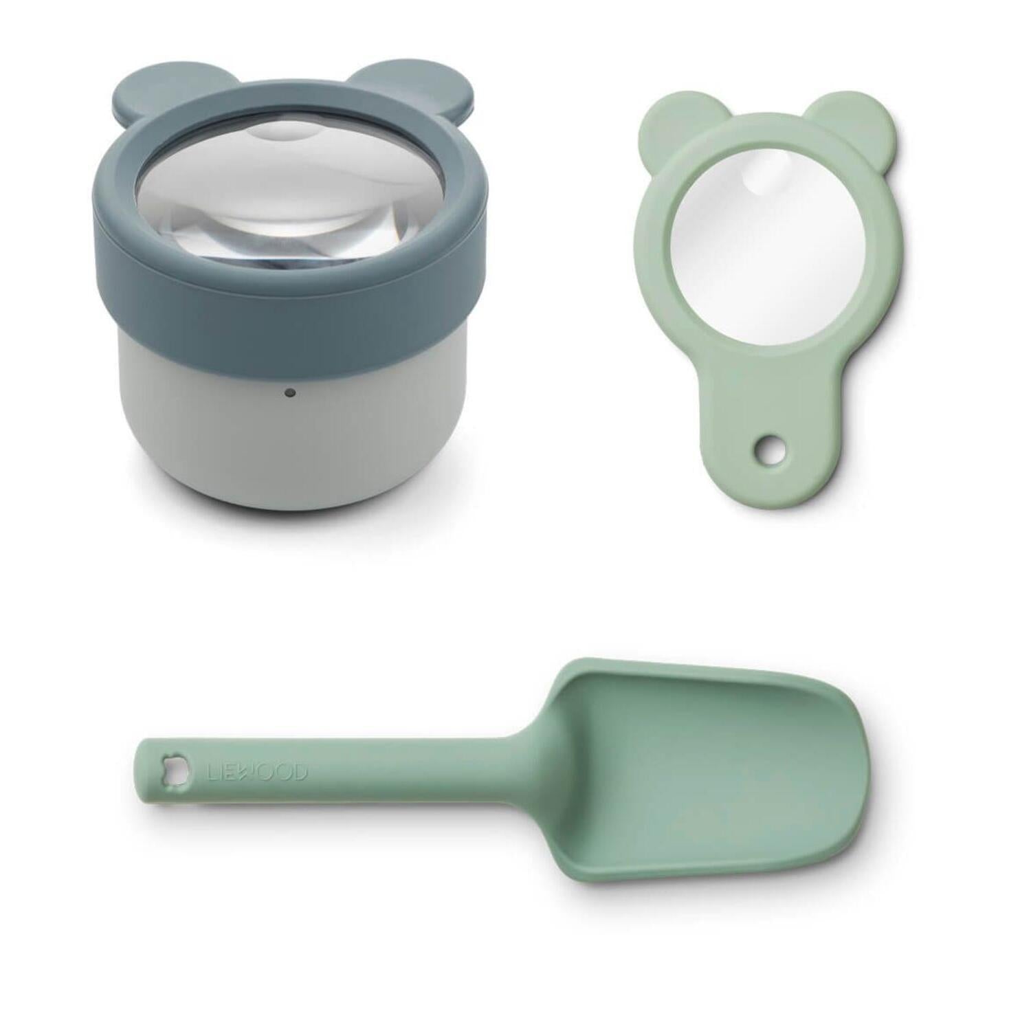 Entdecker-Set "Bessie" (Dusty Mint Multi Mix) Liewood
