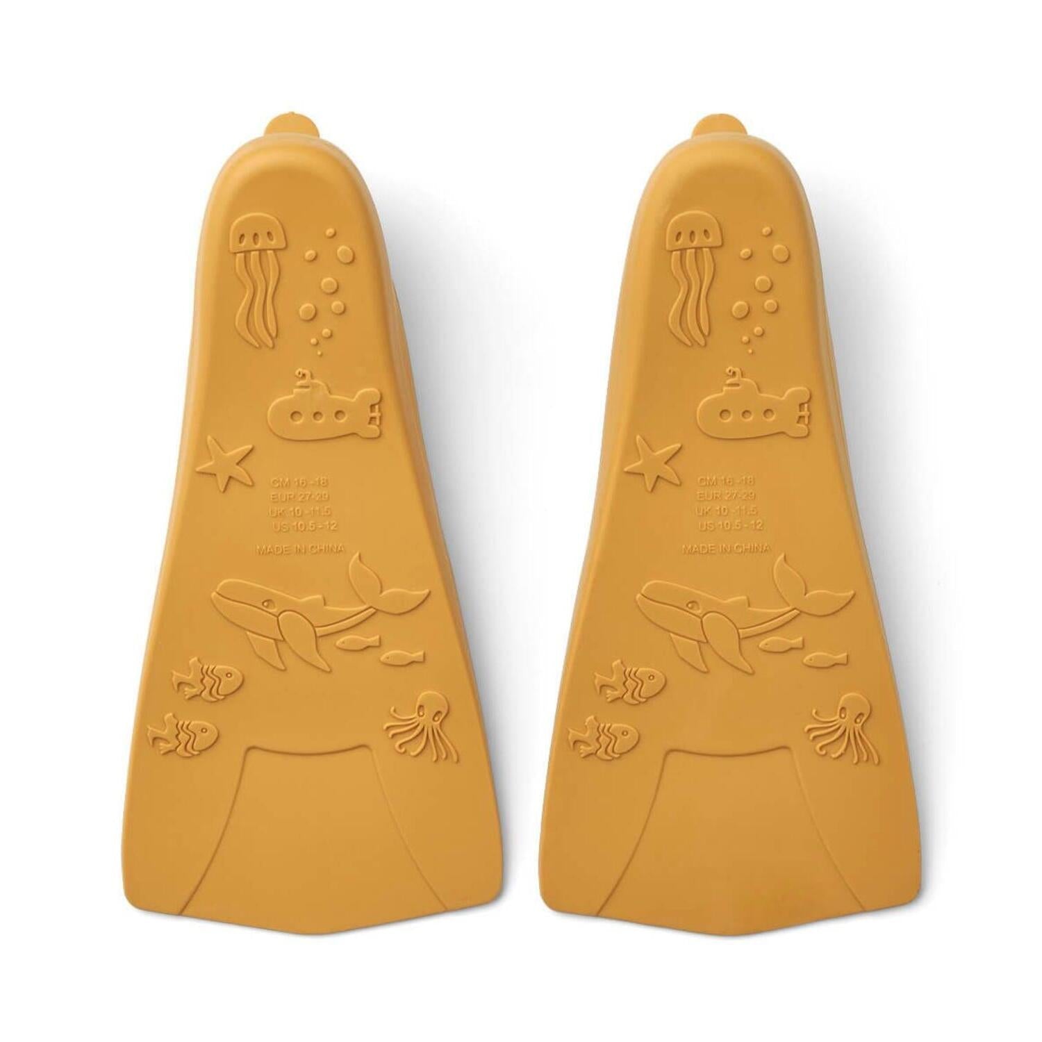 Schwimmflossen "Gustav" (Yellow Mellow) Liewood