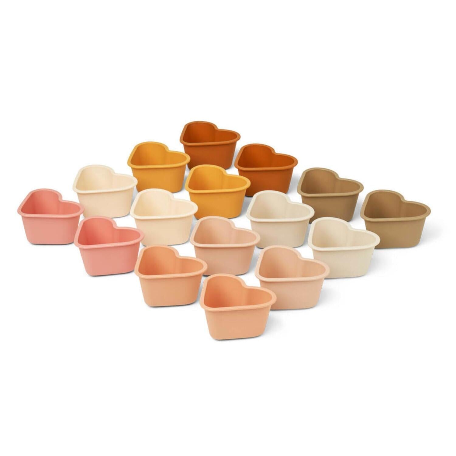 Muffinförmchen "Tilo - Herz" - 16 Stk (Rosa) Liewood