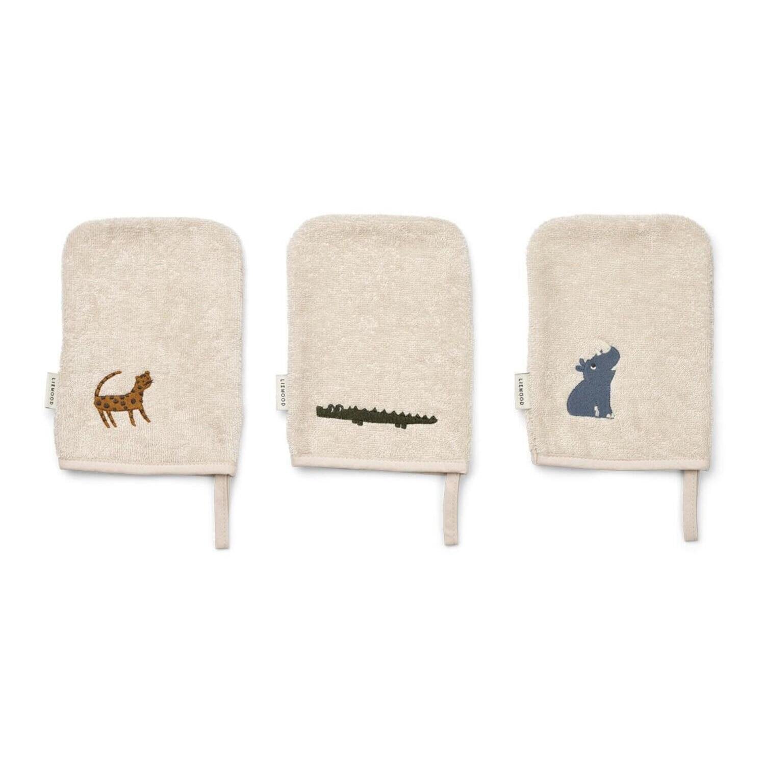 Waschlappen "Francisco - All Together" - 15x21 cm (Sandy) Liewood