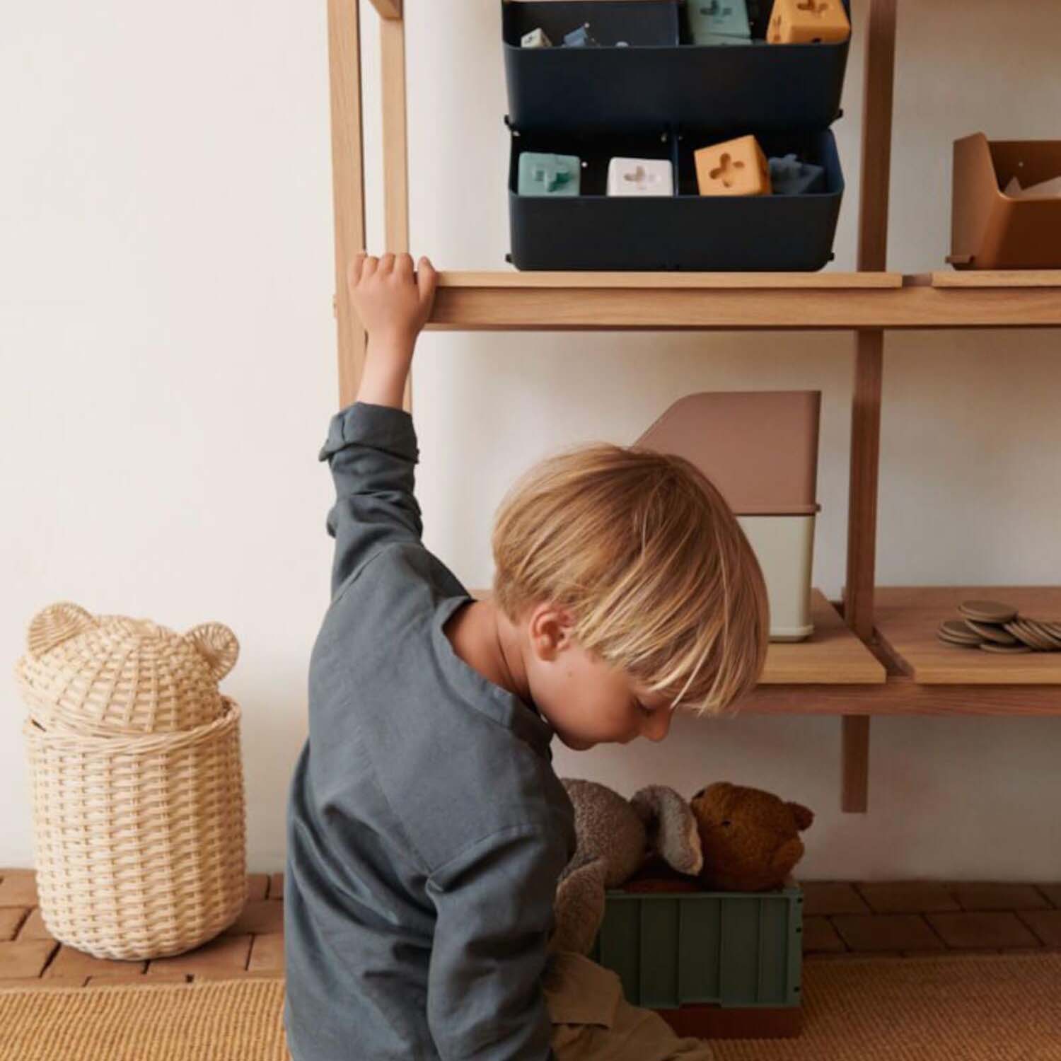 Korb "Kana" - 22x34x22 cm (Natural) Liewood